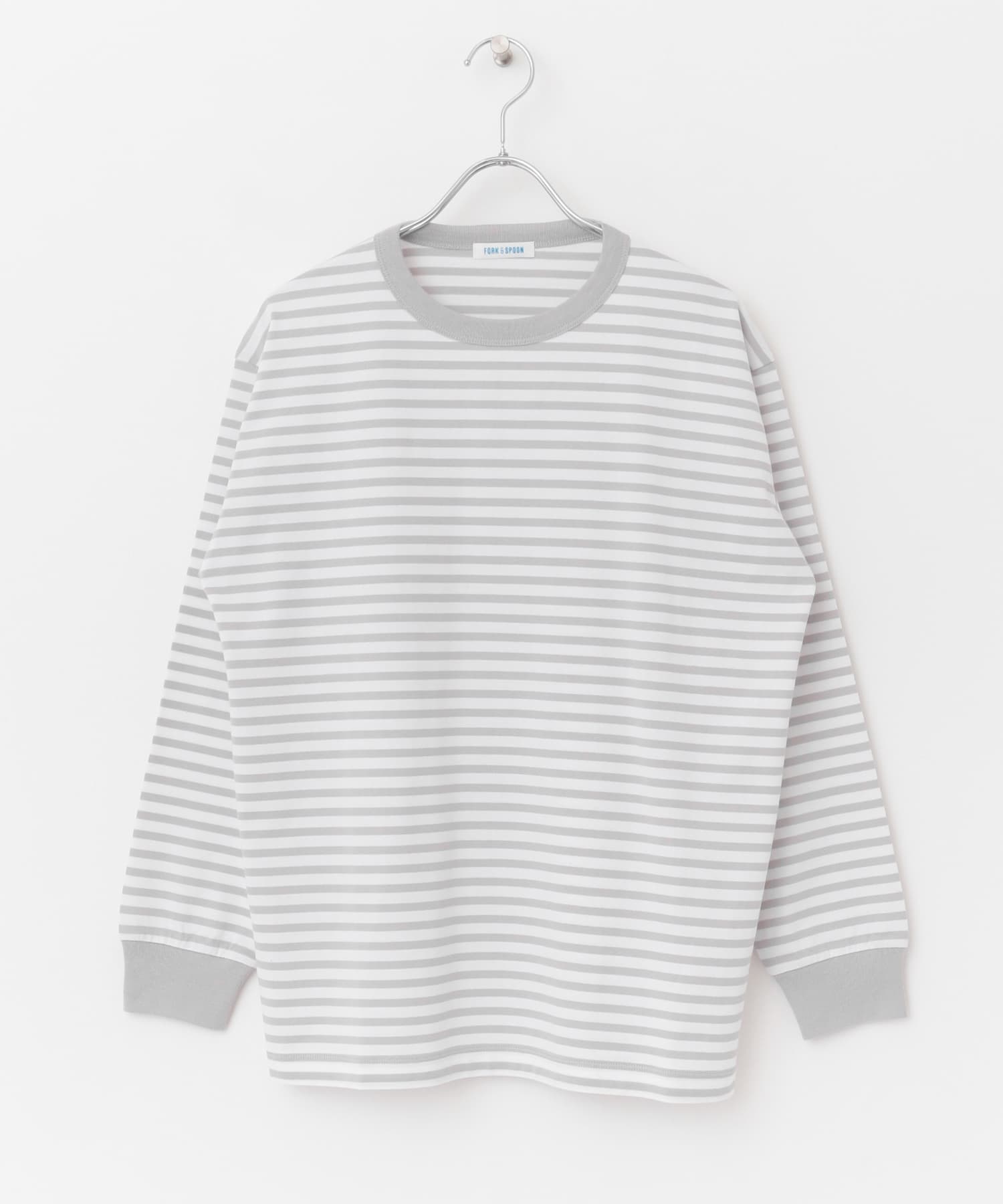 FORK&SPOON ボーダーロングスリーブTシャツ[DF34-21V008]｜URBAN
