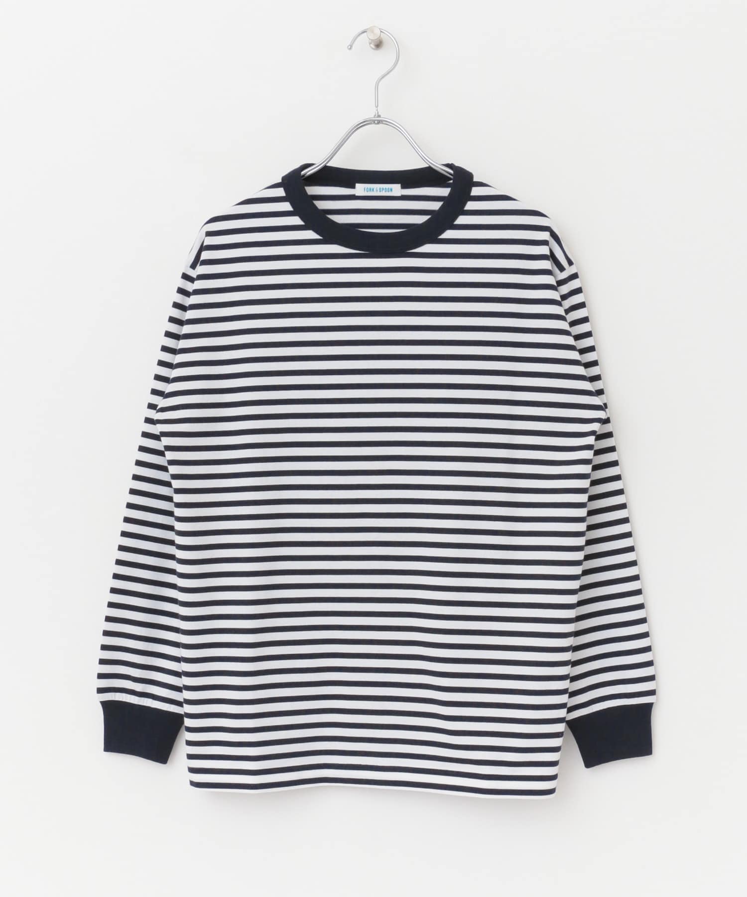 FORK&SPOON ボーダーロングスリーブTシャツ[DF34-21V008]｜URBAN