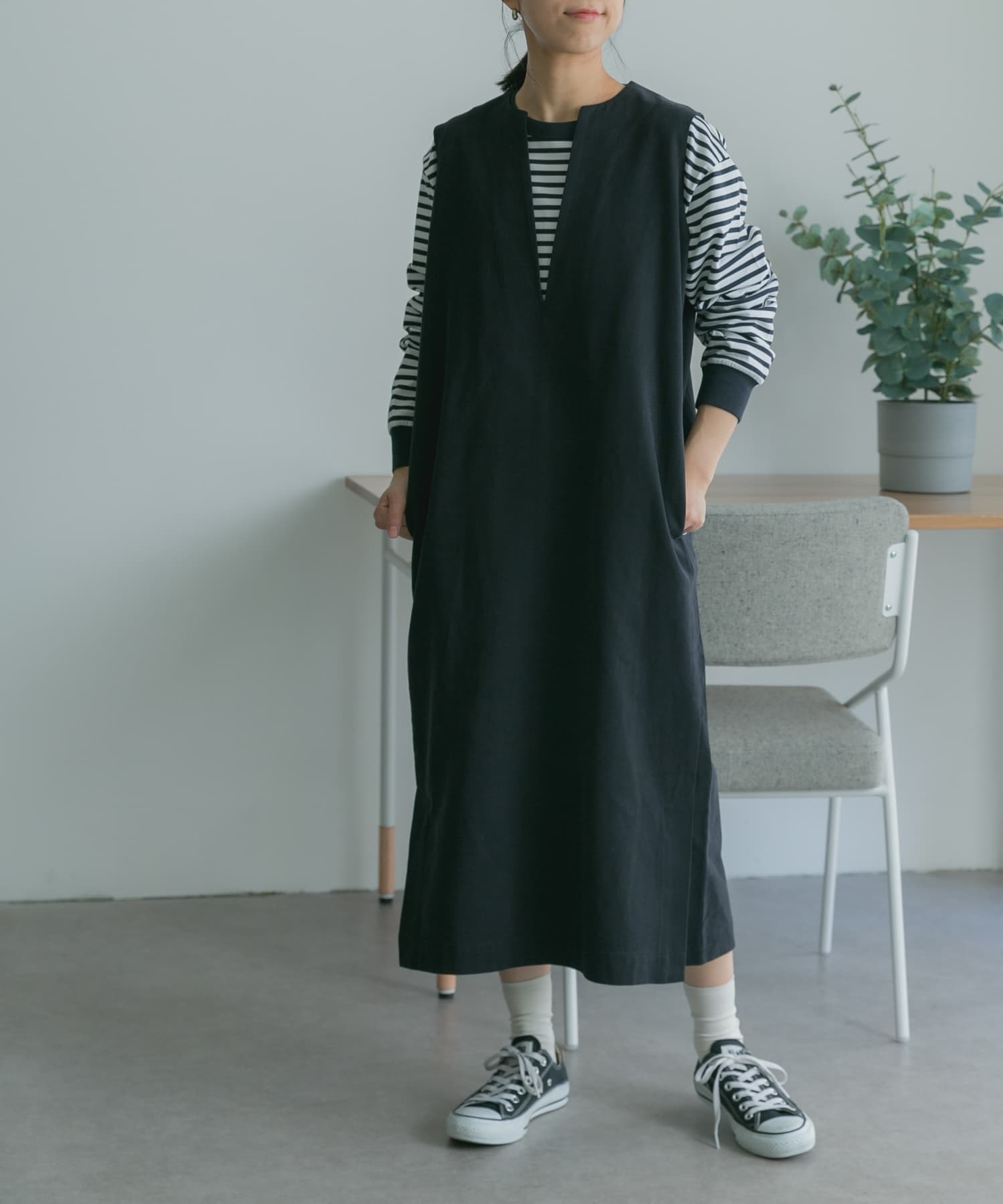 FORK&SPOON ボーダーロングスリーブTシャツ[DF34-21V008]｜URBAN