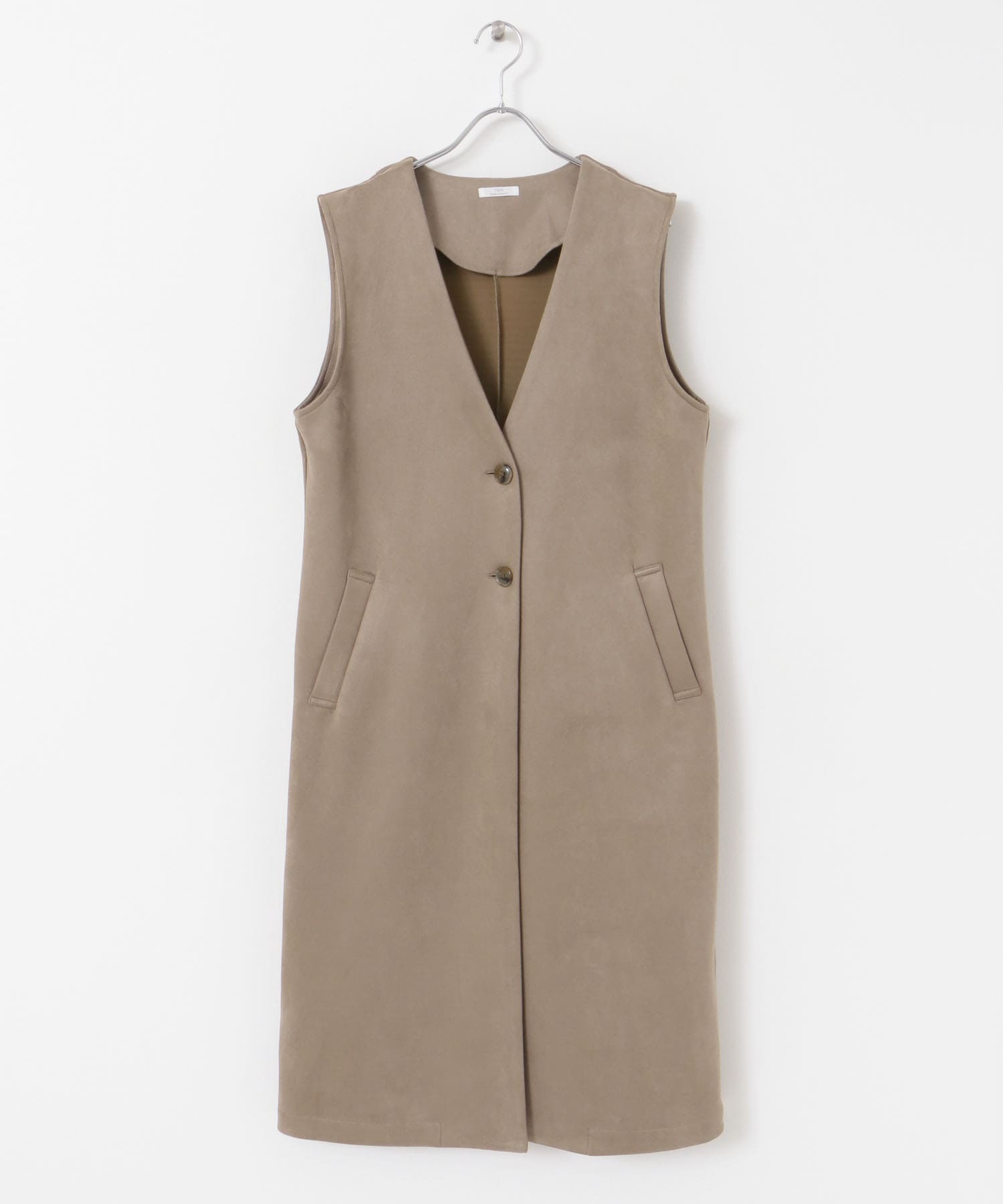 フェイクスエードロングジレ[IT34-27C001]｜URBAN RESEARCH公式ファッション通販