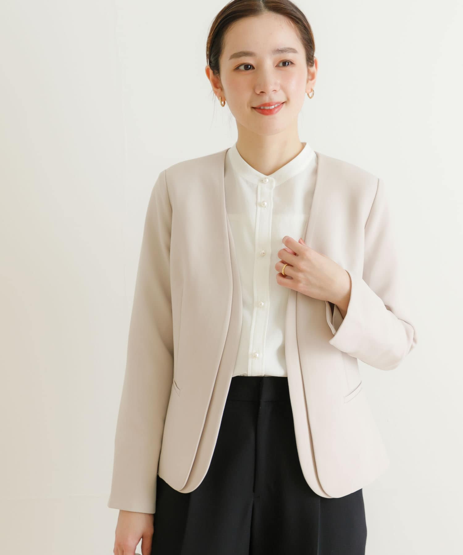 LA MAISON ノーカラージャケット[123011-UL23-1]｜URBAN RESEARCH公式