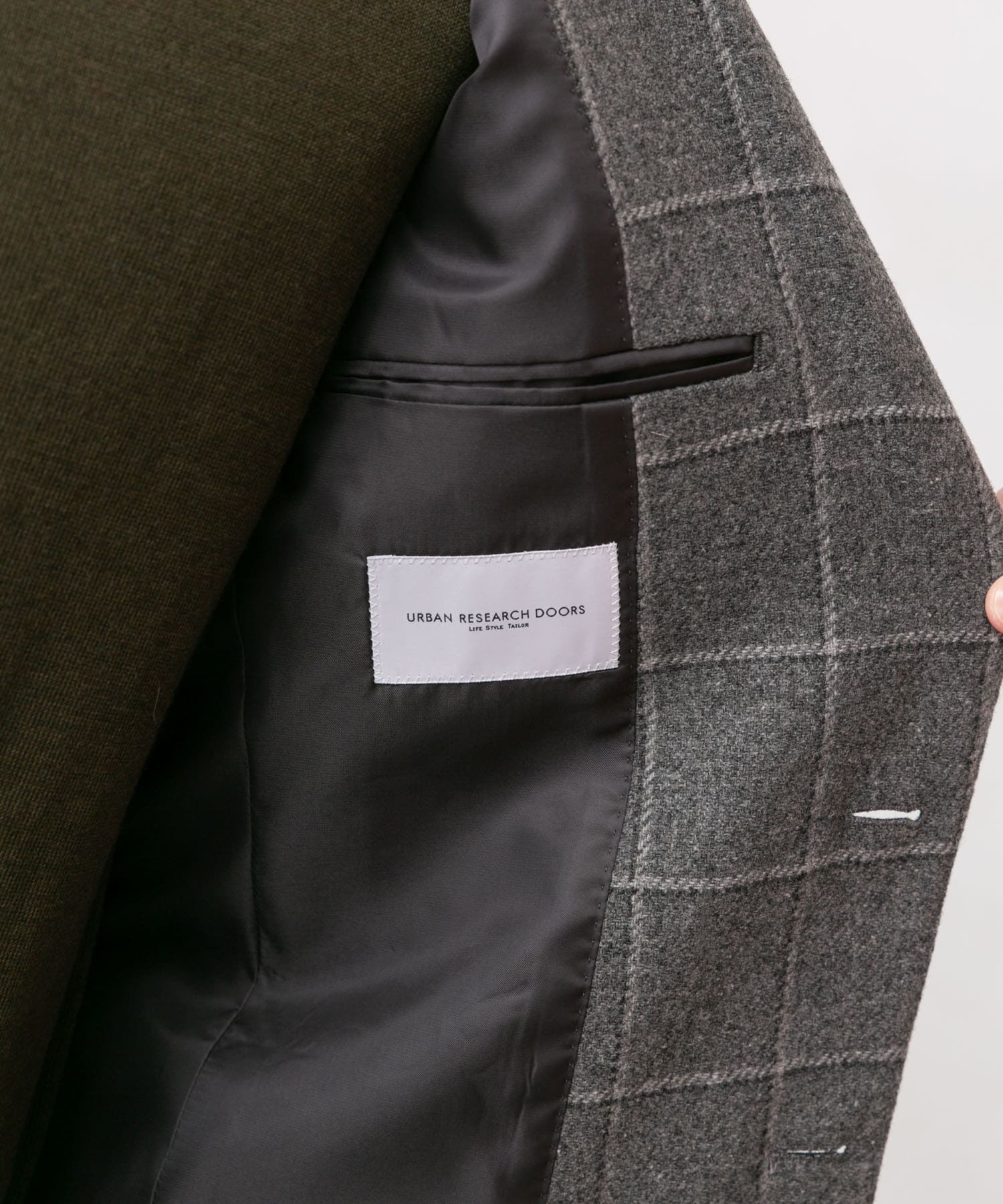 LIFE STYLE TAILOR NOVALAN ツイードジャケット[DT27-18L503]｜URBAN