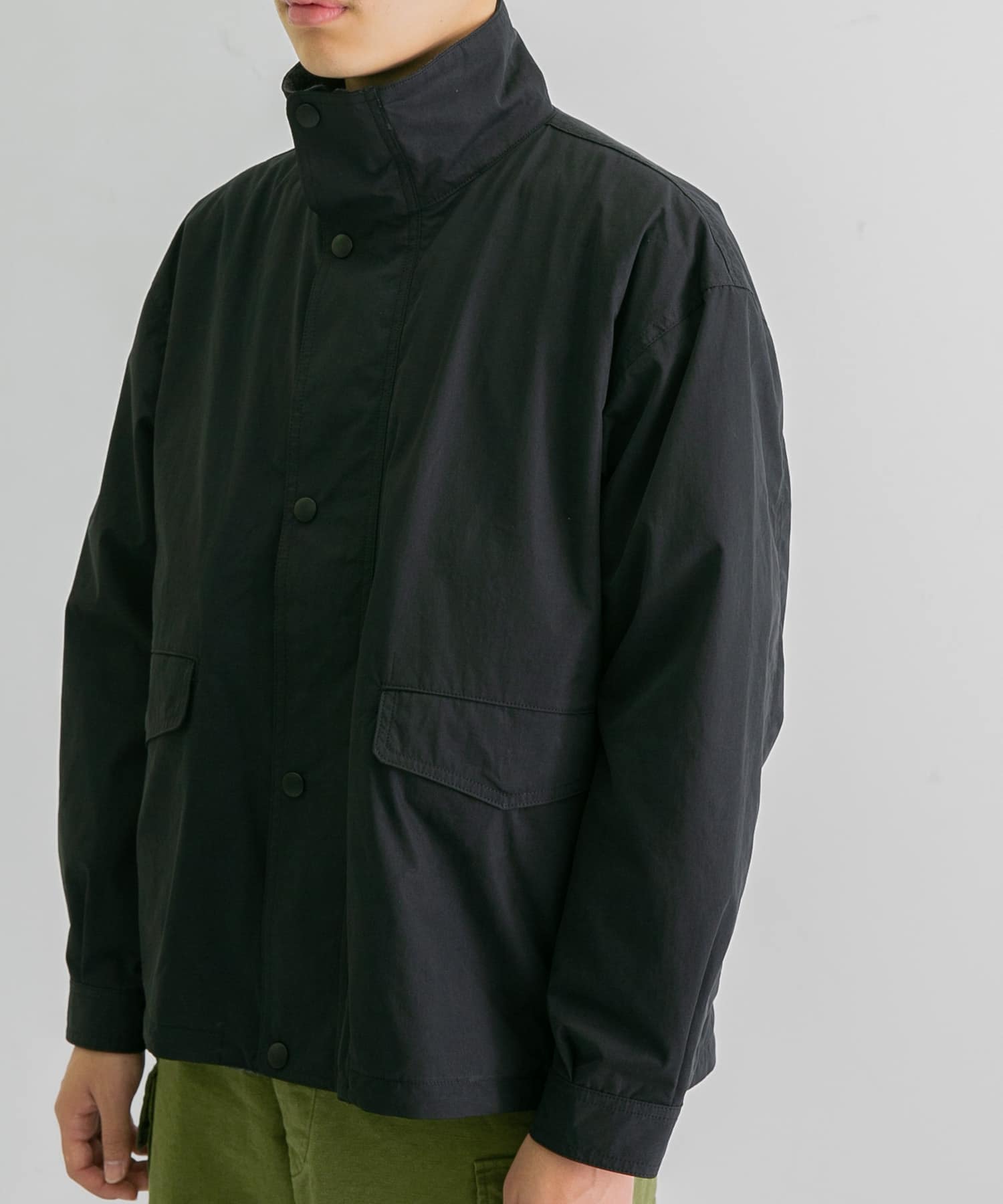 SUMARI Stand Coller Short Jacket | tspea.org