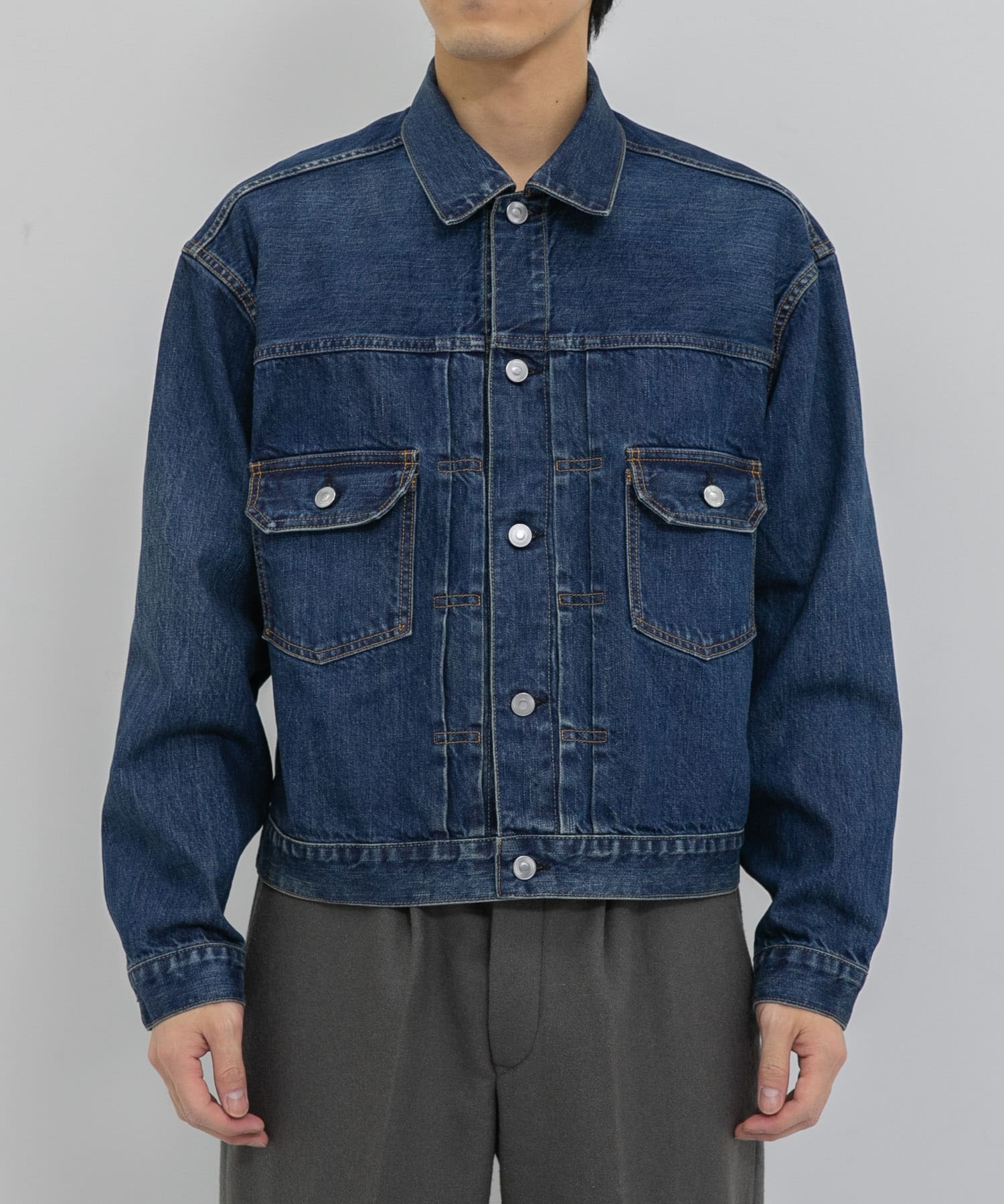 未使用 A.PRESSE 23SS 2nd Type Denim Jacket-