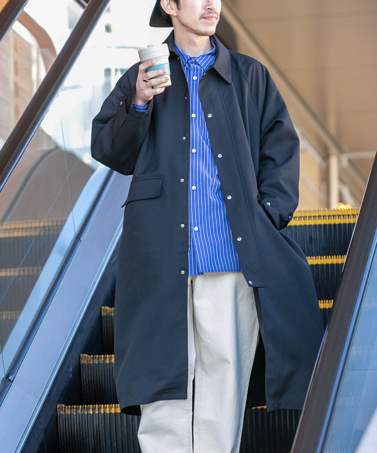 ポリツイル ステンカラーオーバーコート[IT34-17C006]｜URBAN RESEARCH