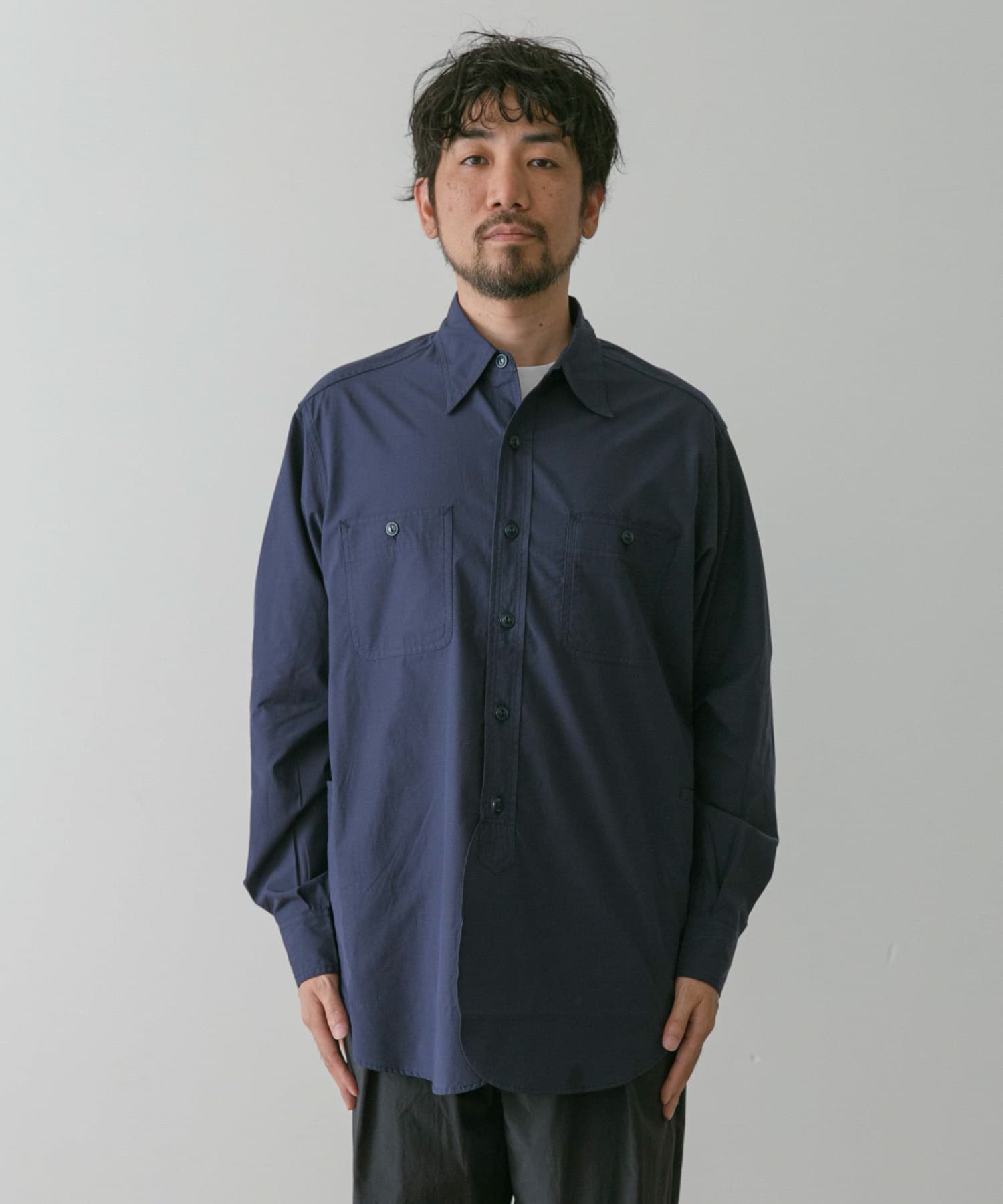 お買い得！】 The CLASIK GARDENING SHIRT リネン シャツ - トップス