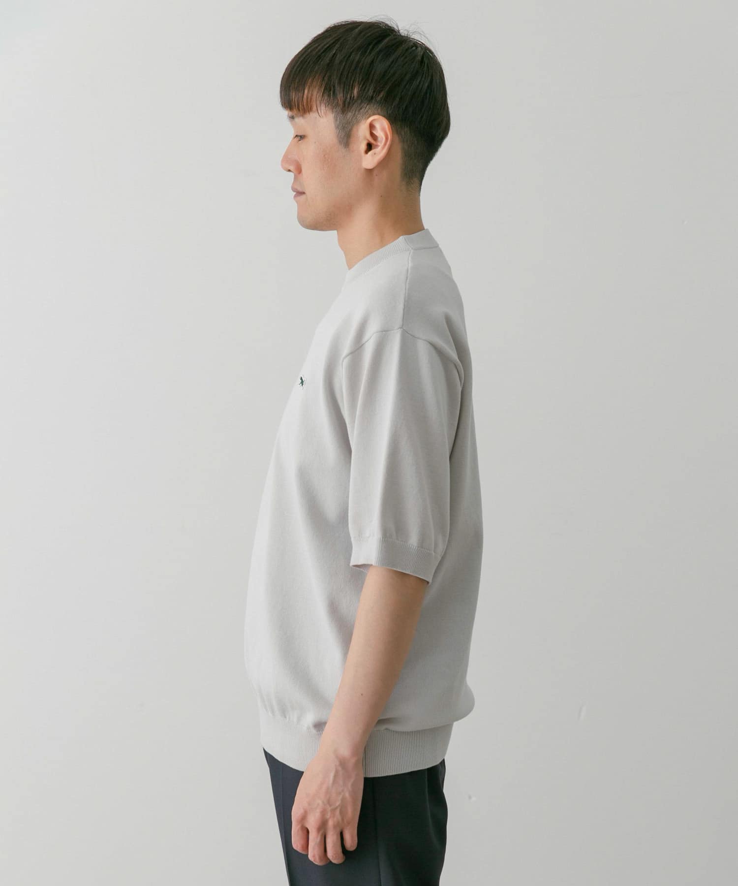 洗濯可』『別注』PENNEYS×DOORS THE FOX ハイゲージニットTシャツ[DR35 