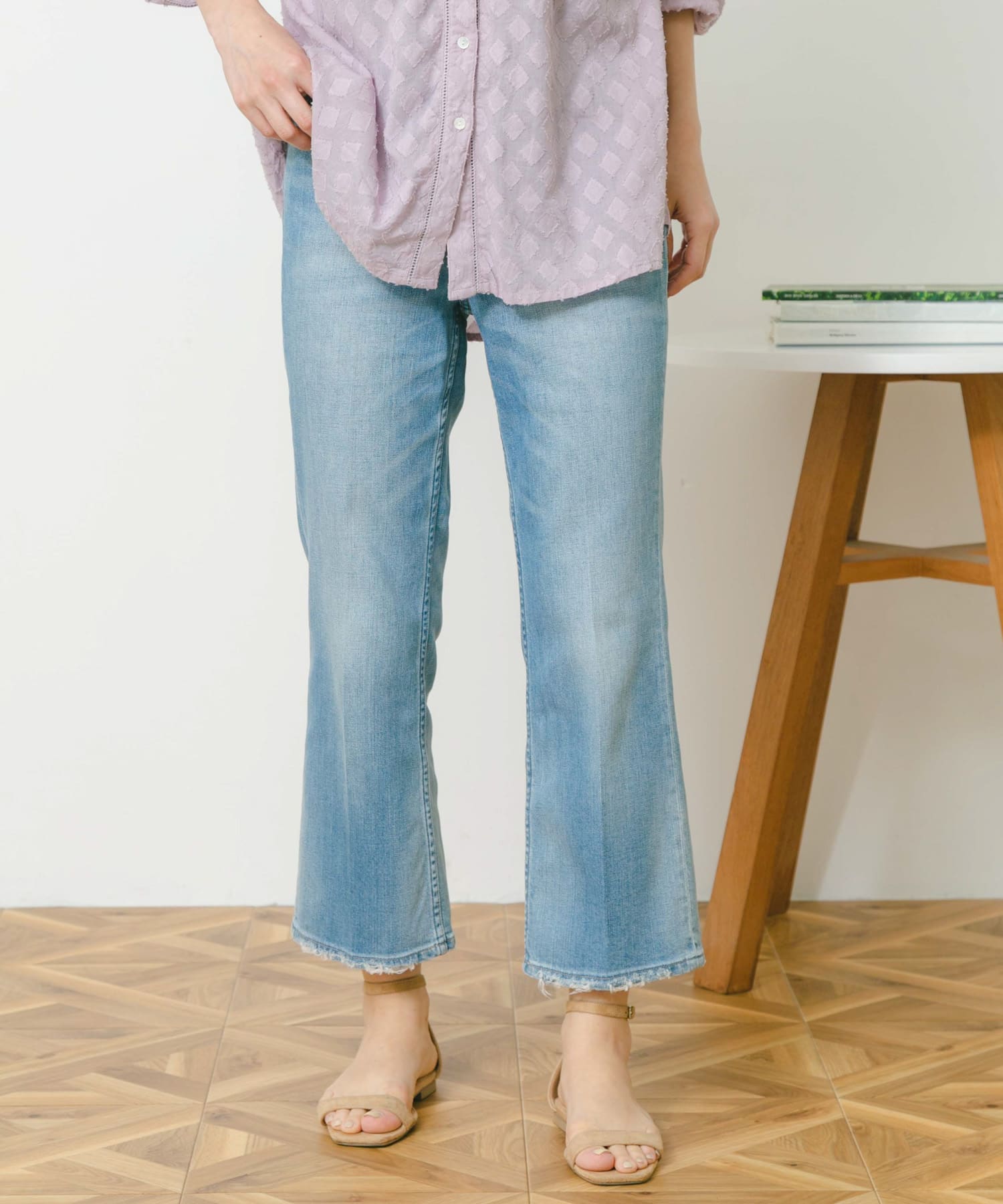 Healthy DENIM Lotus Crop[H68246303-SL35]｜URBAN RESEARCH公式 