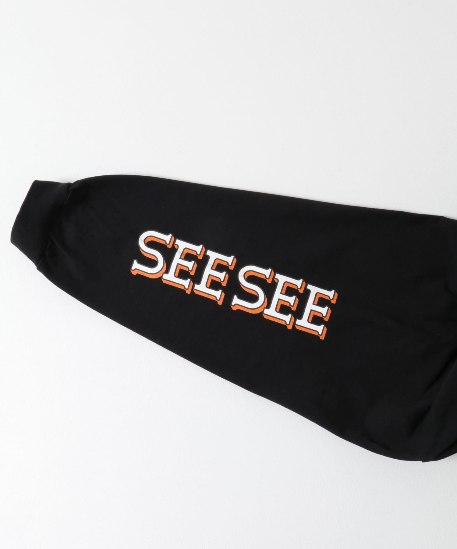 SEE SUPER BIG FLAT LS TEE XL 黒 新作 【驚きの値段】 極少 即発送