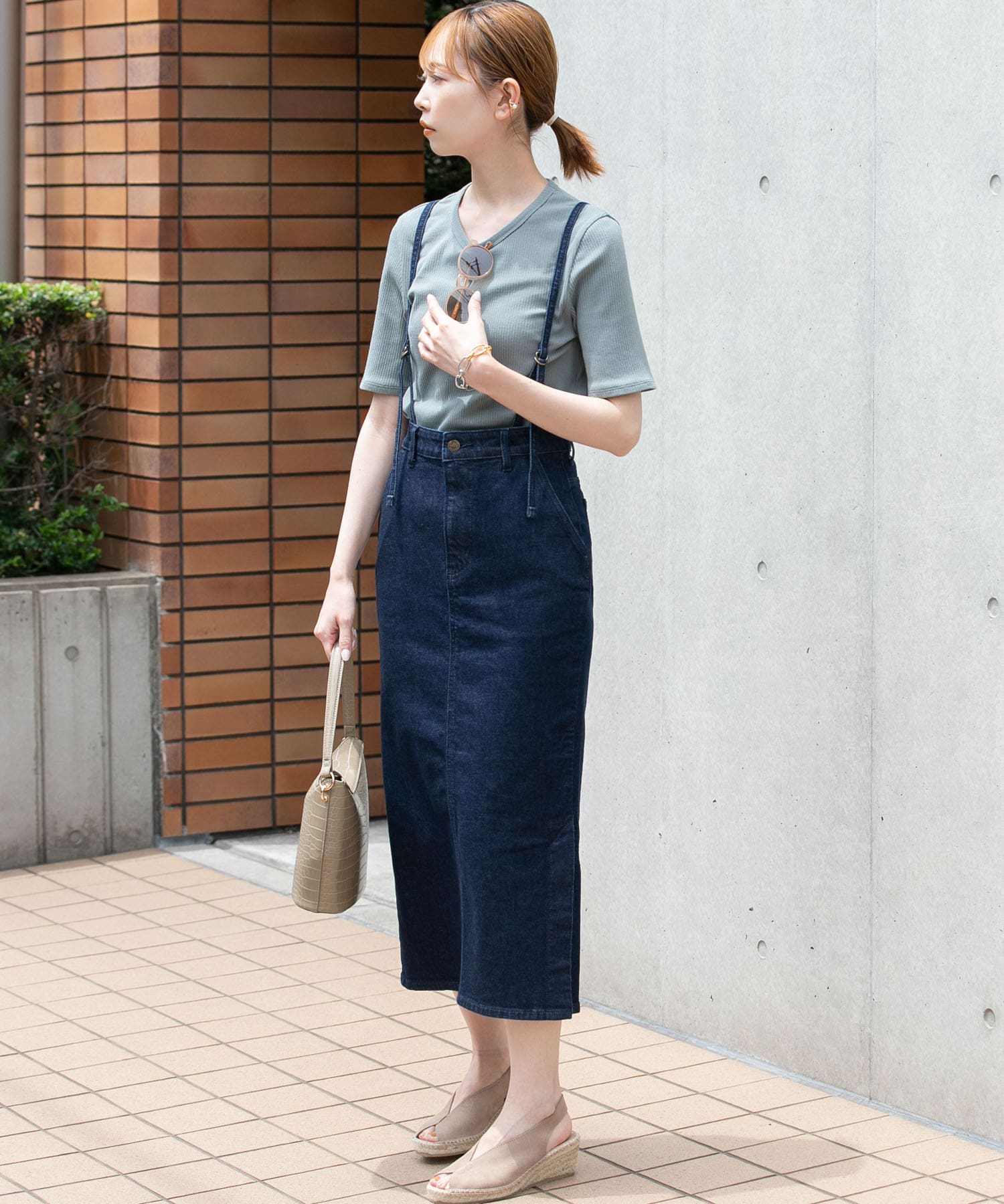 別注』Lee×ROSSO SUSPENDER SKIRT[LB9429-RL36]｜URBAN RESEARCH公式