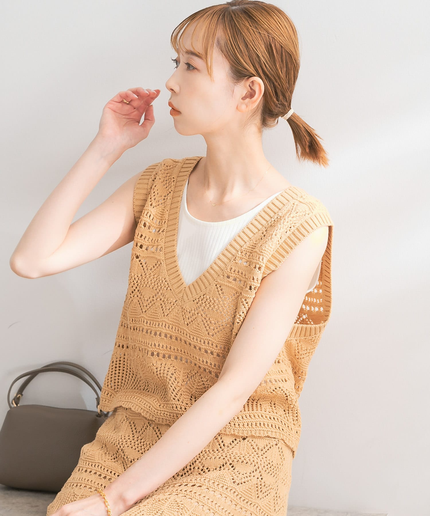 透かし編みベスト[RA36-22C602]｜URBAN RESEARCH公式ファッション通販