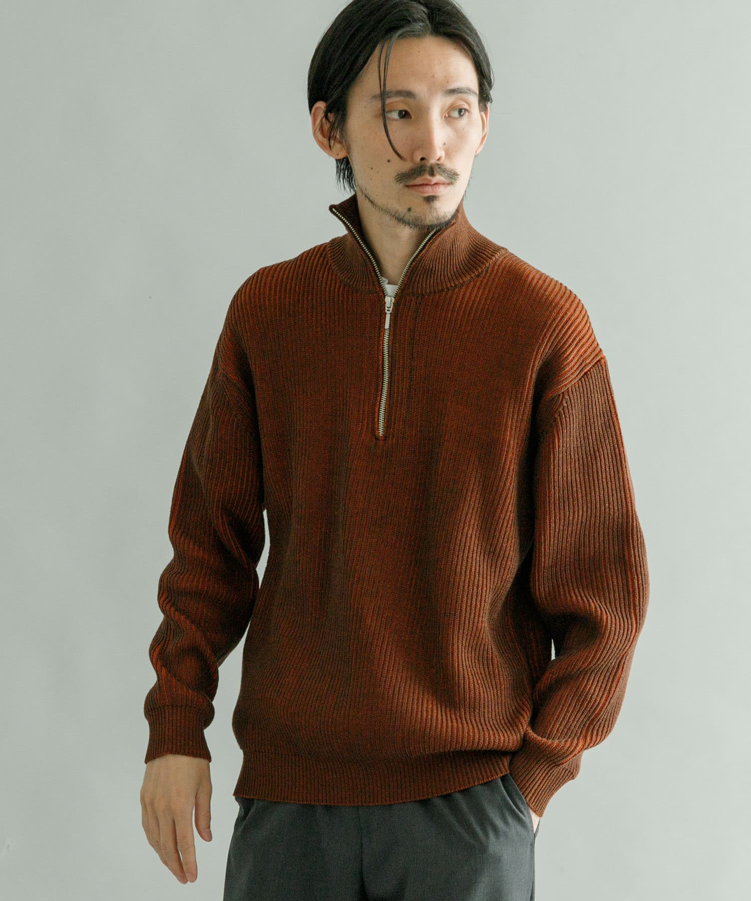 プレーティングニットハーフZIP[UR36-12B015]｜URBAN RESEARCH公式