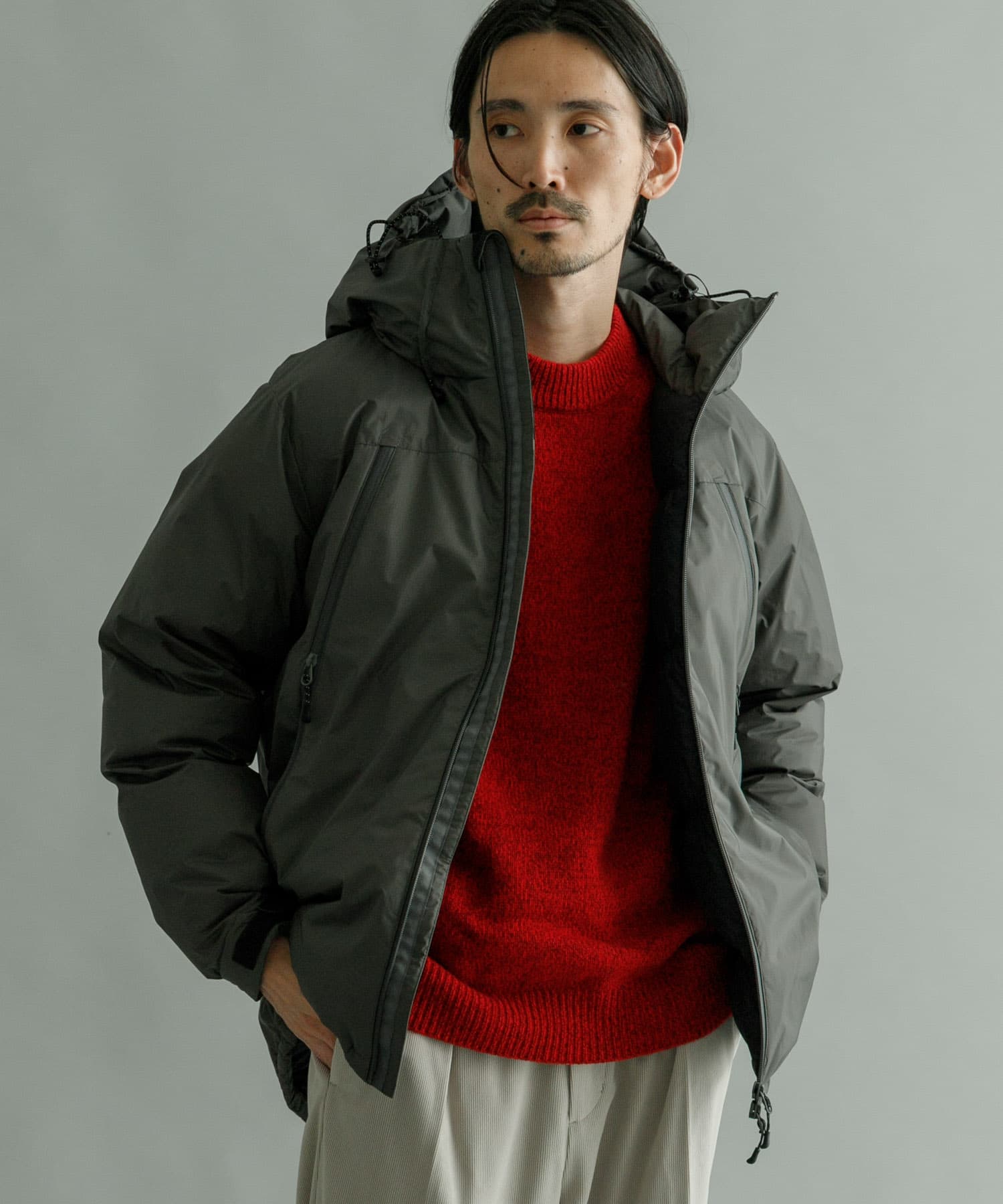 NANGA×URBAN RESEARCH iD ダウンジャケット　ブラックM