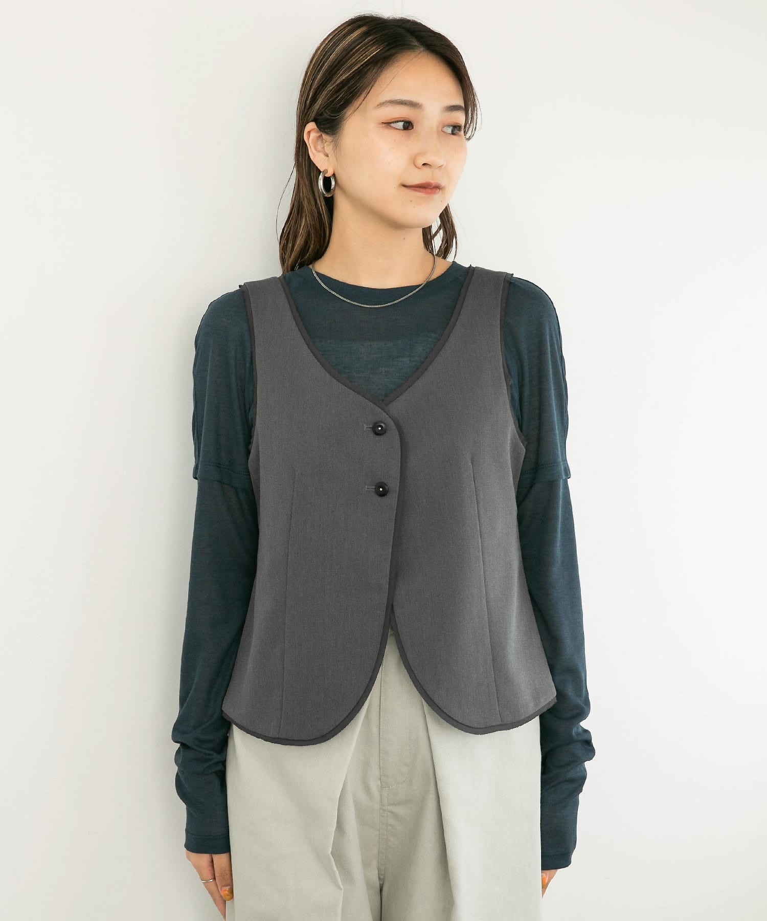 カットオフデザインベスト[KB36-23D100]｜URBAN RESEARCH公式