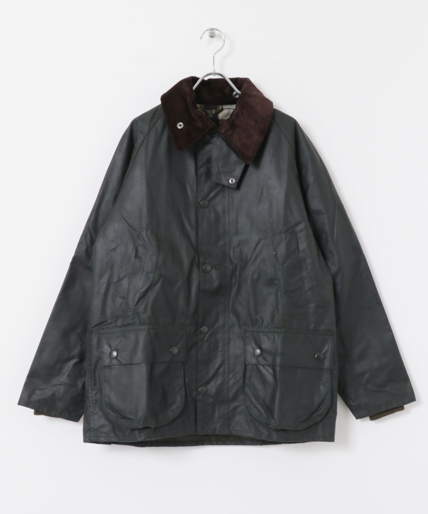 【美品】Barbour BEDALE WAX 40サイズ セージカラー