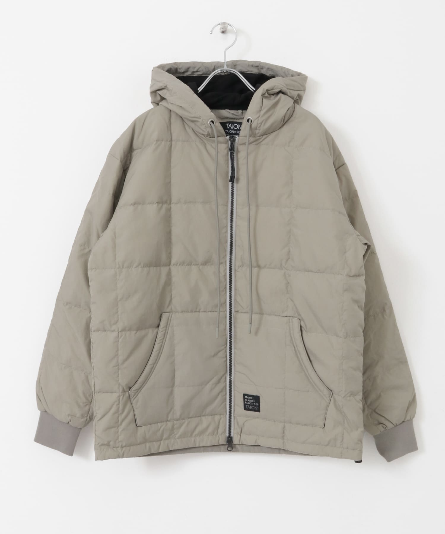 TAION SC FRONT ZIP DOWN HOODIE[IT37-17E002]｜URBAN RESEARCH公式
