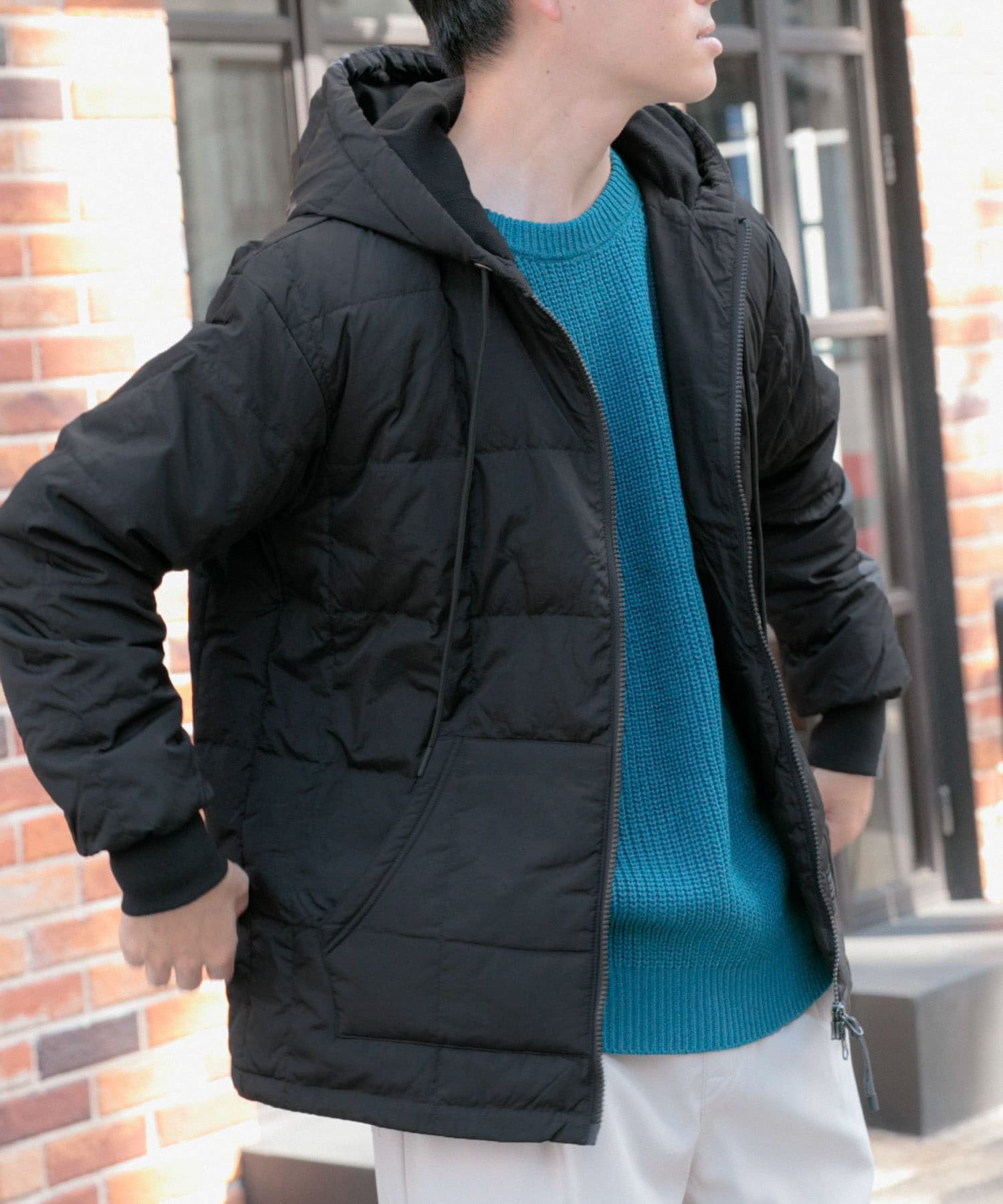 TAION SC FRONT ZIP DOWN HOODIE[IT37-17E002]｜URBAN RESEARCH公式