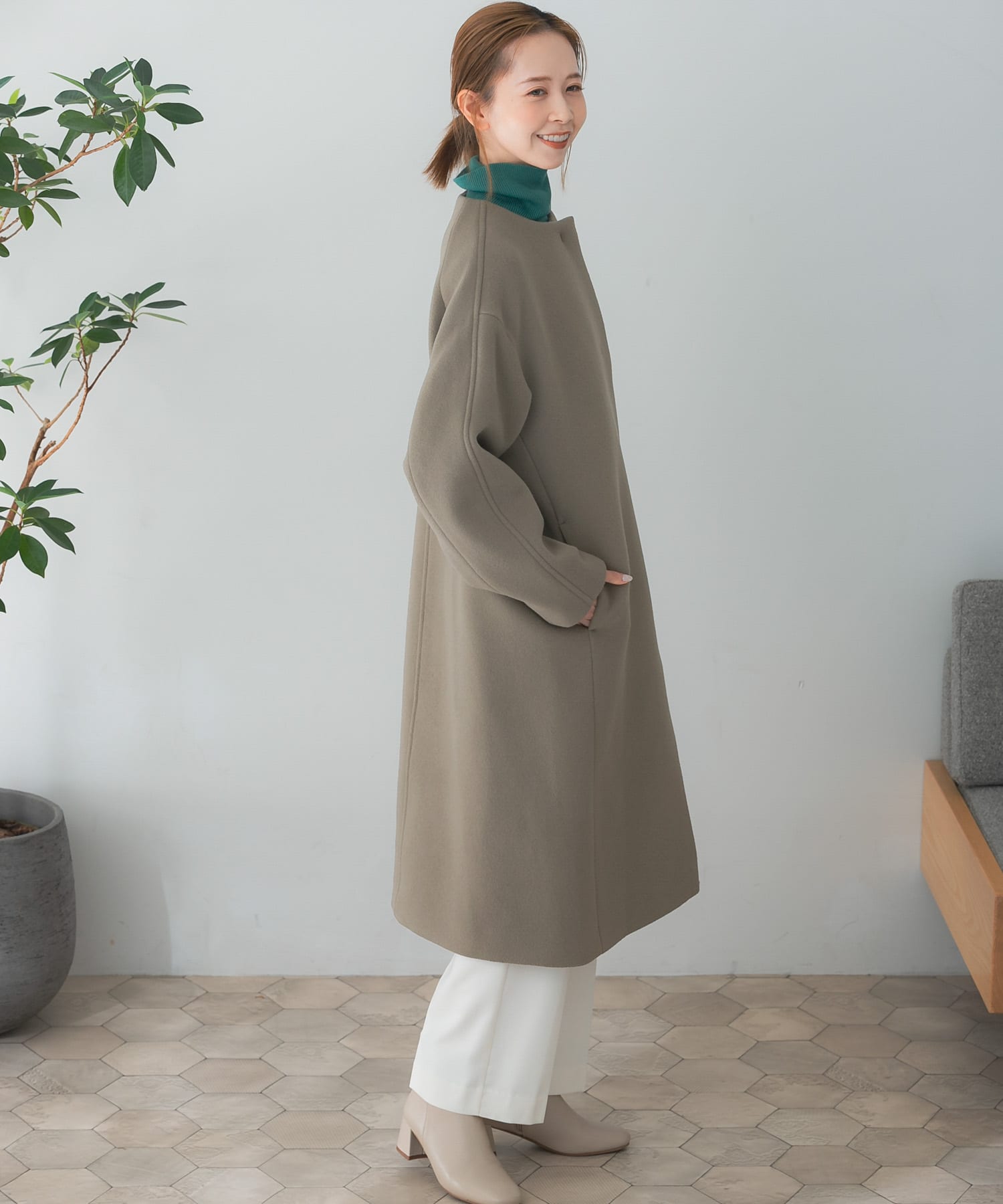LA TORRE ノーカラーコクーンコート[RA37-27C702]｜URBAN RESEARCH公式