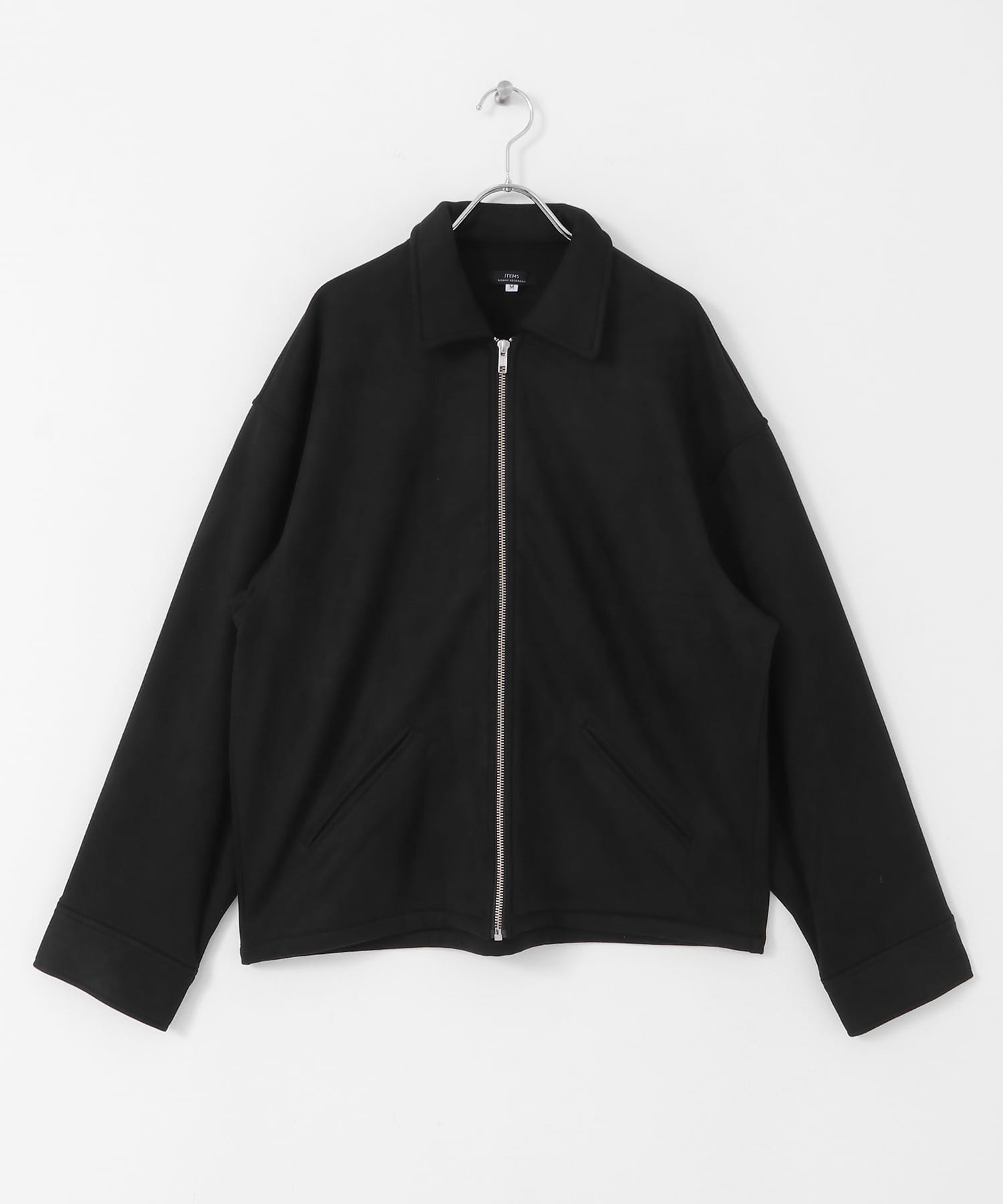 裏フリースフェイクスエードZIP UP ジャケット[IT37-17A029]｜URBAN
