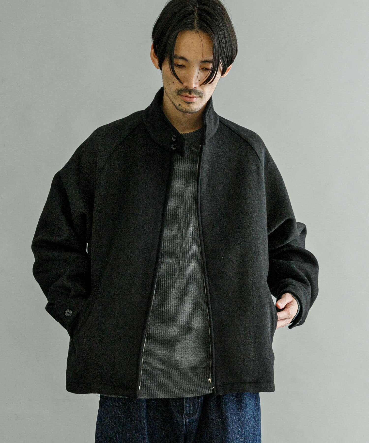 undercover 18AW ウール縮絨　ハリントンジャケット