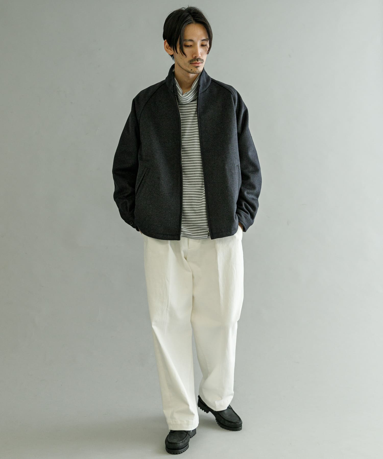 undercover 18AW ウール縮絨　ハリントンジャケット