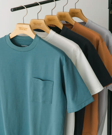 『イージーケア』ポンチポケットショートスリーブTシャツ
