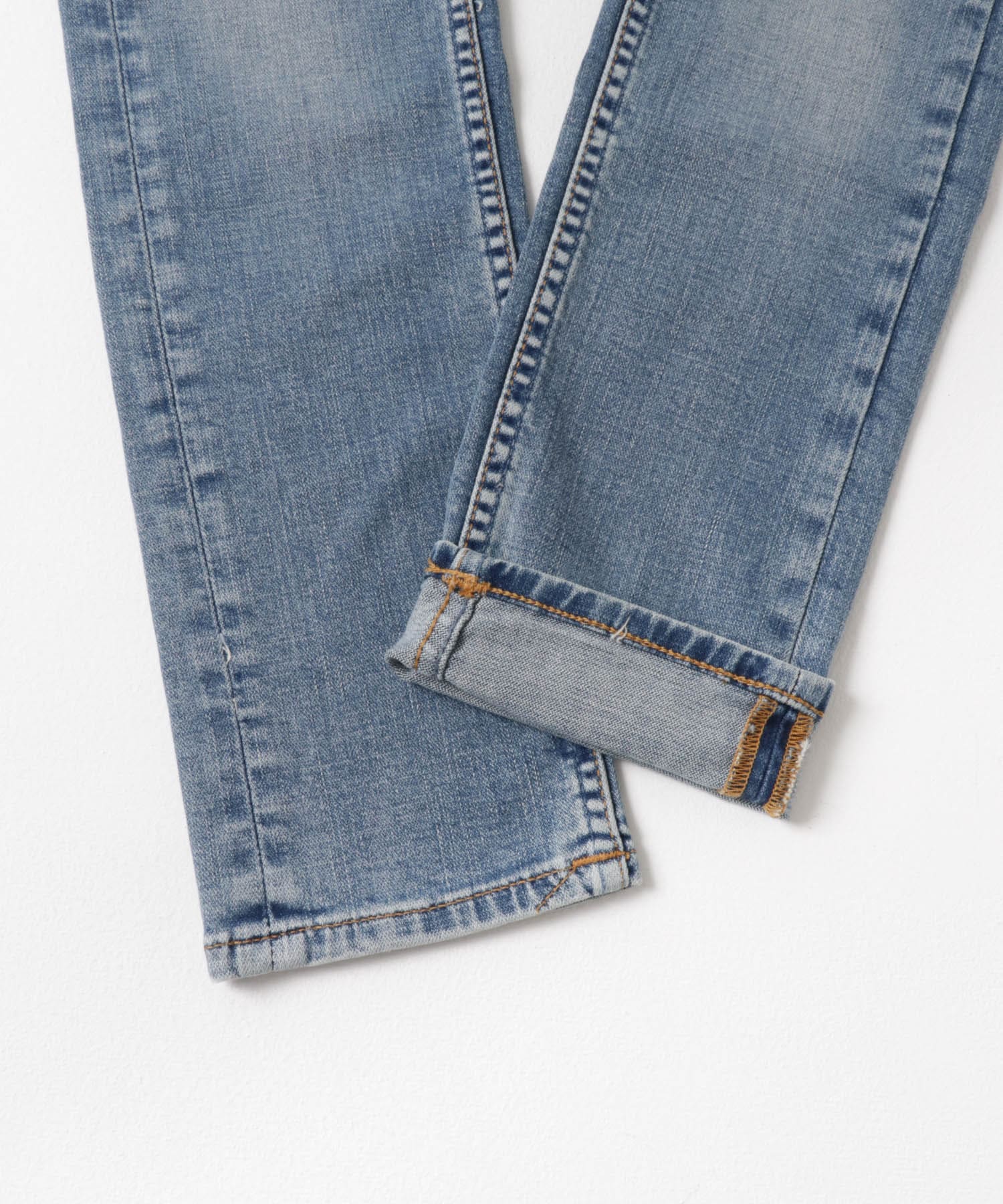 NUDIE JEANS Lean Dean 416 Broken Blue[591611148-T43]｜URBAN