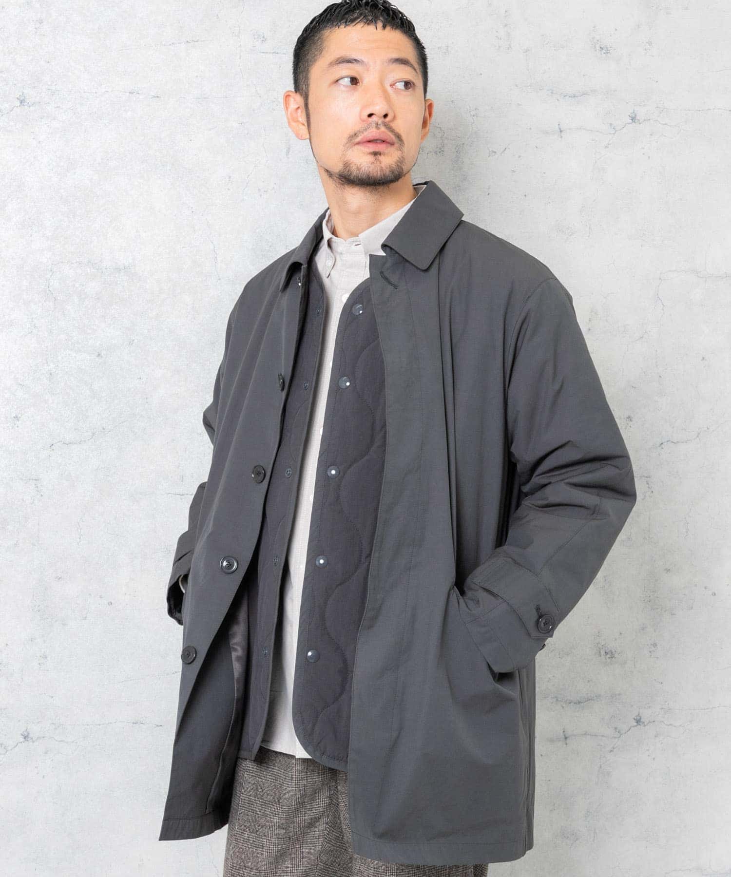 撥水』『XLサイズあり』3WAY ステンカラーハーフコートライナーセット[RA47-17M005]｜URBAN RESEARCH公式ファッション通販