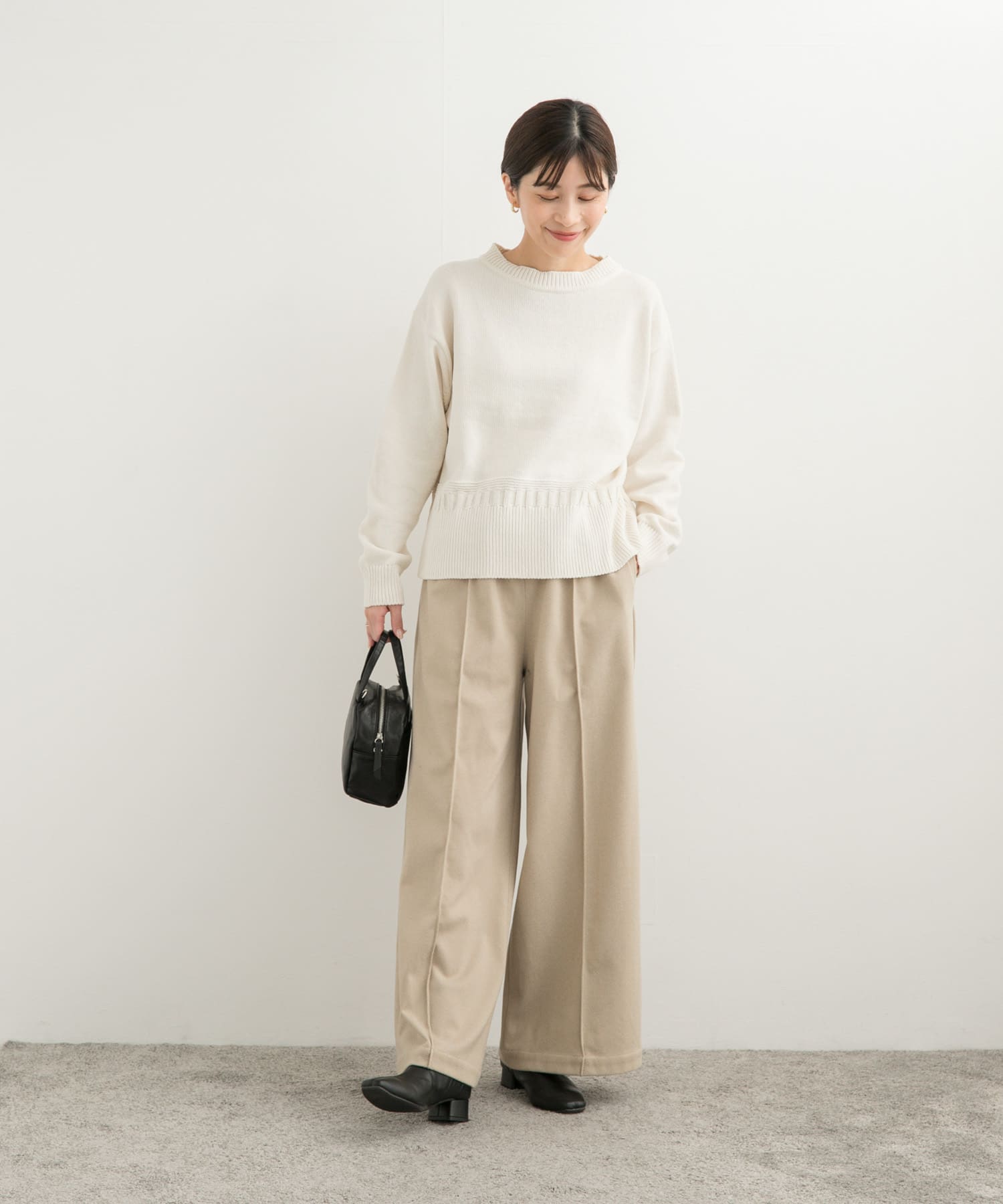 美品】アバハウス インターナショナル ヤク/ラクーンニット