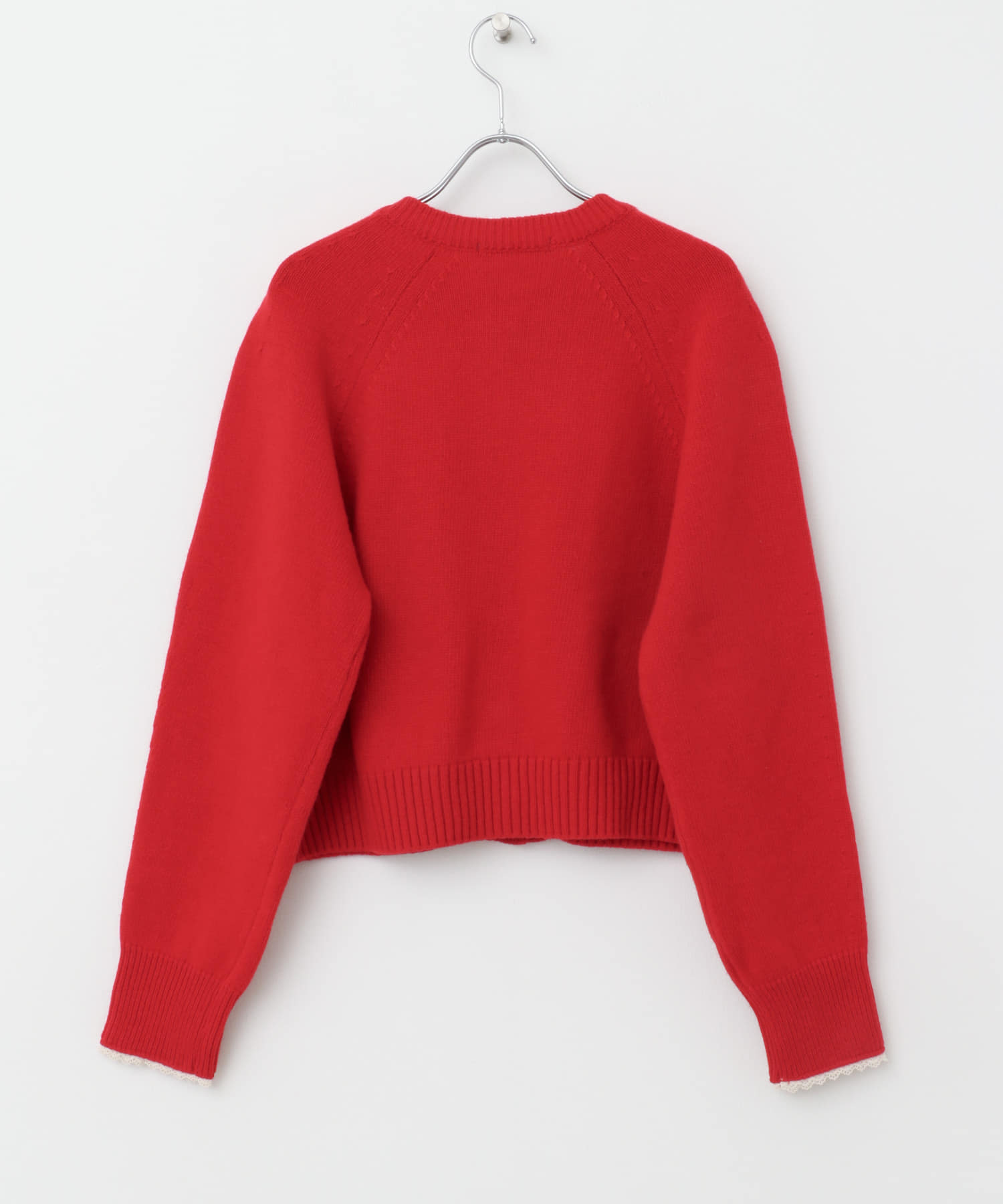 BEMUSEMANSION Lace detail cardigan[AW47-22S164]｜URBAN