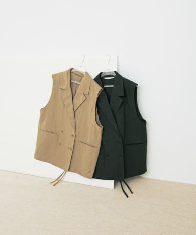 no sleeve slit jacket