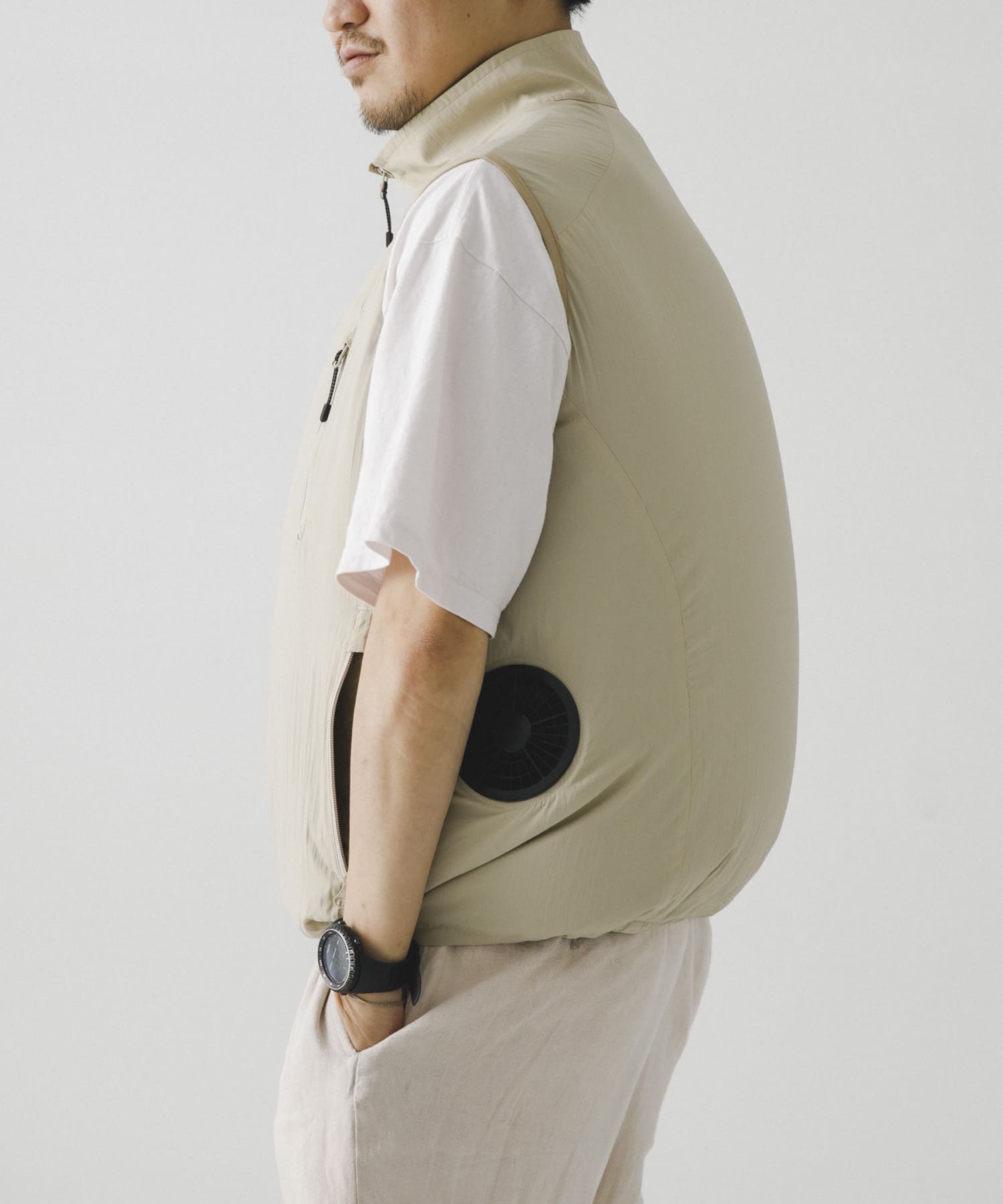 LOWERCASE　LC×空調服AIRCOOLING VEST LOWERCASE LC×空調服AIRCOOLING VEST[BSMA5-KCFA-01]｜URBAN