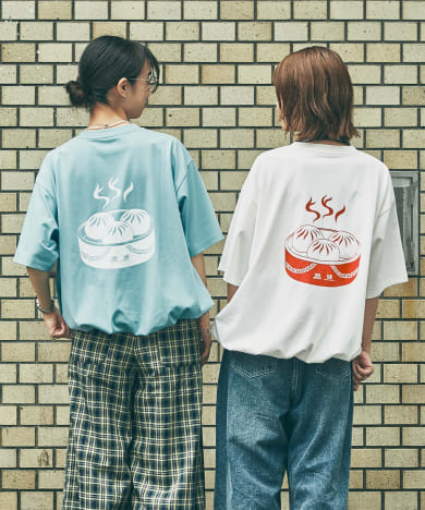 551蓬莱×UR　ドロストショートスリーブTシャツ