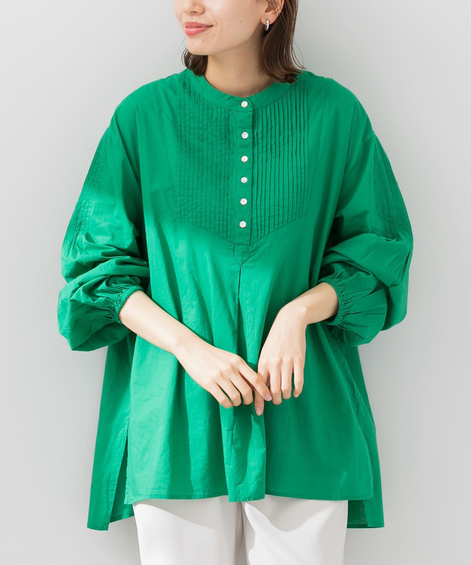 カラー】 コットンタックドレスシャツワンピース／アーバンリサーチ サニーレーベル（URBAN RESEARCH  SonnyLabel）：丸井（マルイ）店 コットンタ - shineray.com.br
