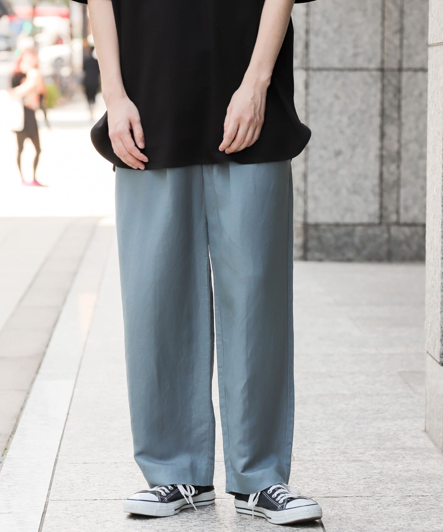 5☆大好評 TWO TUCK HALF PANTS ツータックパンツ - linsar.com