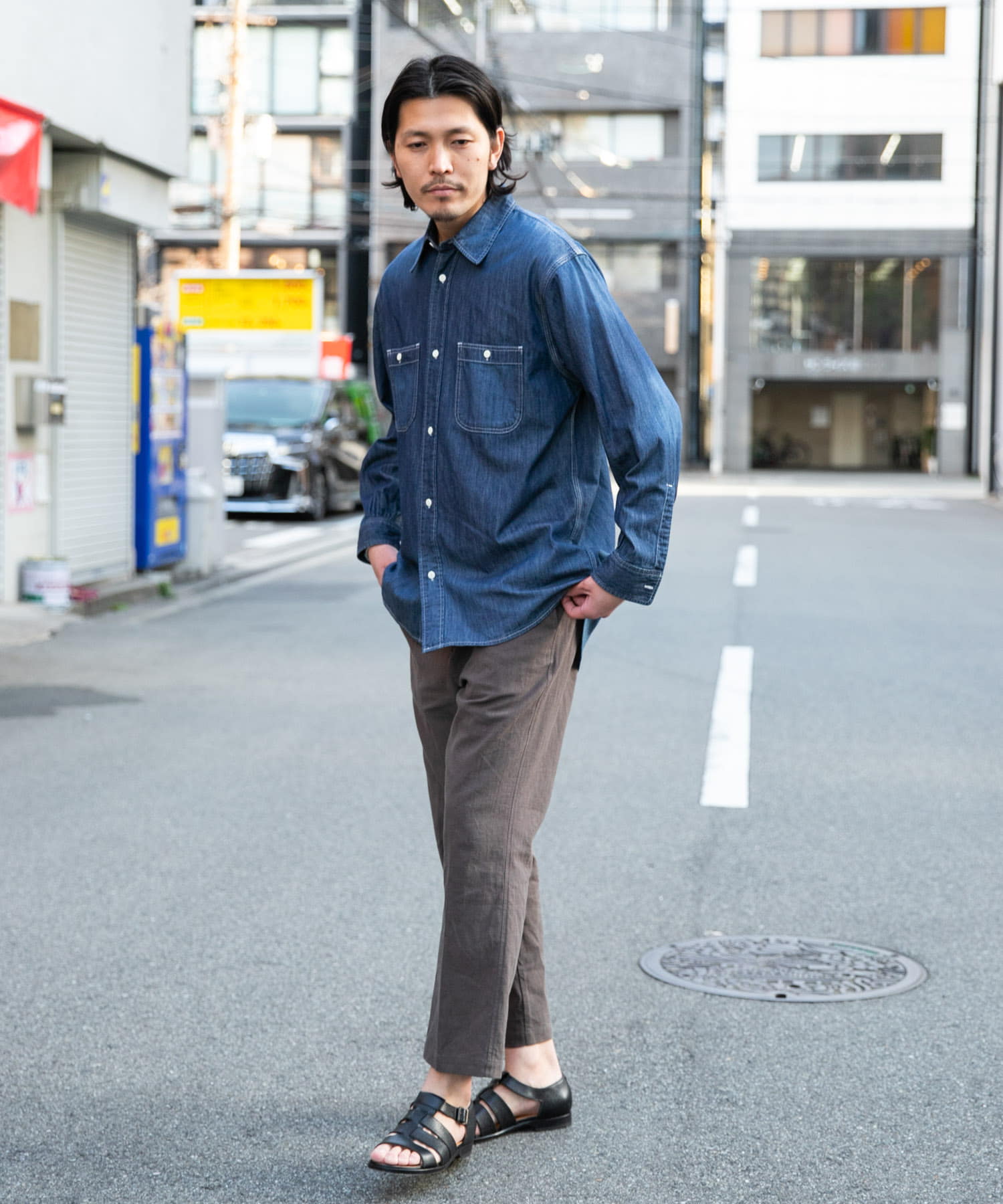 ライトデニムワークシャツ[RA14-13M101]｜URBAN RESEARCH公式ファッション通販