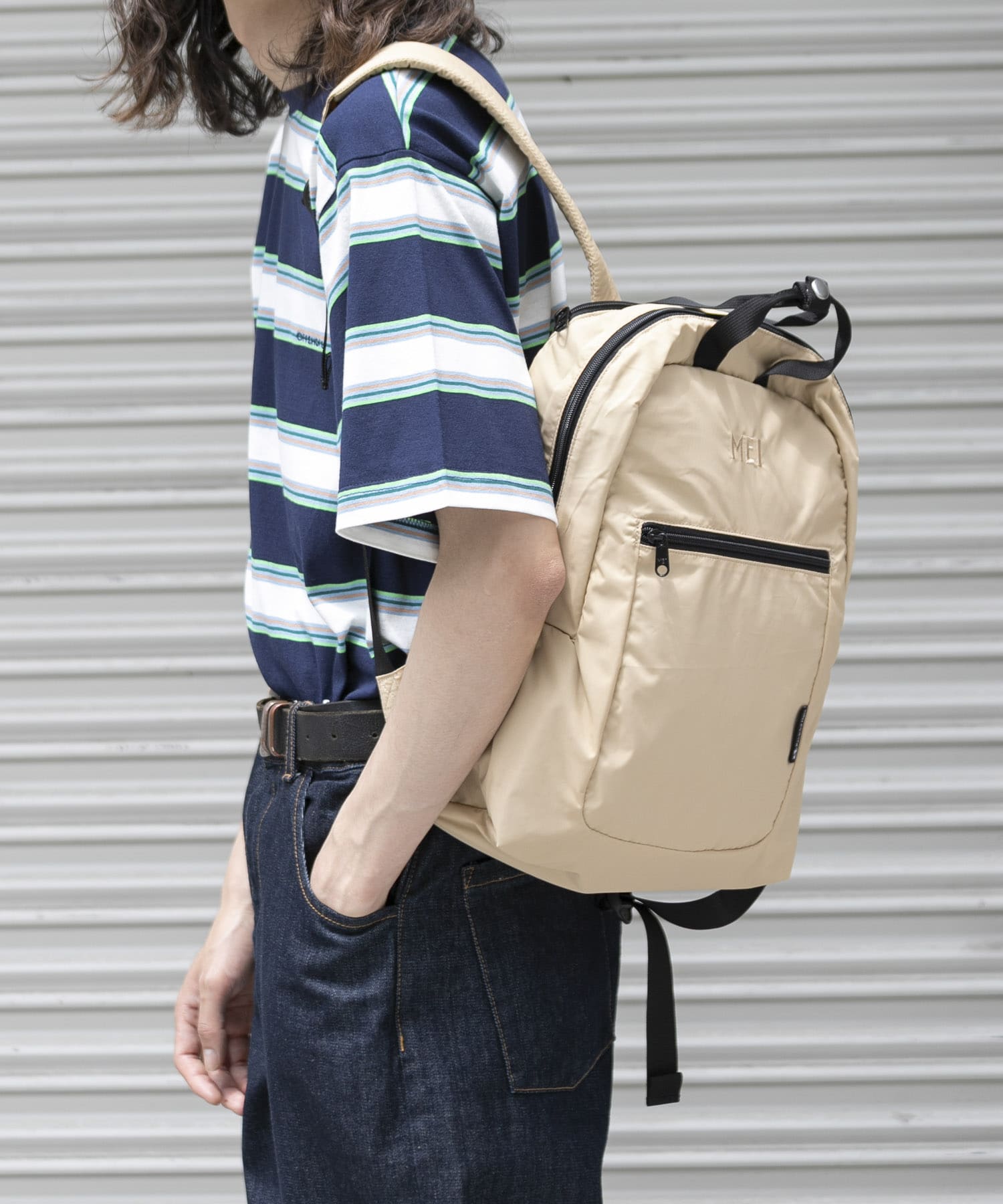 Mei Trapezium Back Pack Mei009 Tgm13 Urban Research公式ファッション通販 Mei Trapezium Back Pack Mei009 Tgm13 Urban Research公式ファッション通販