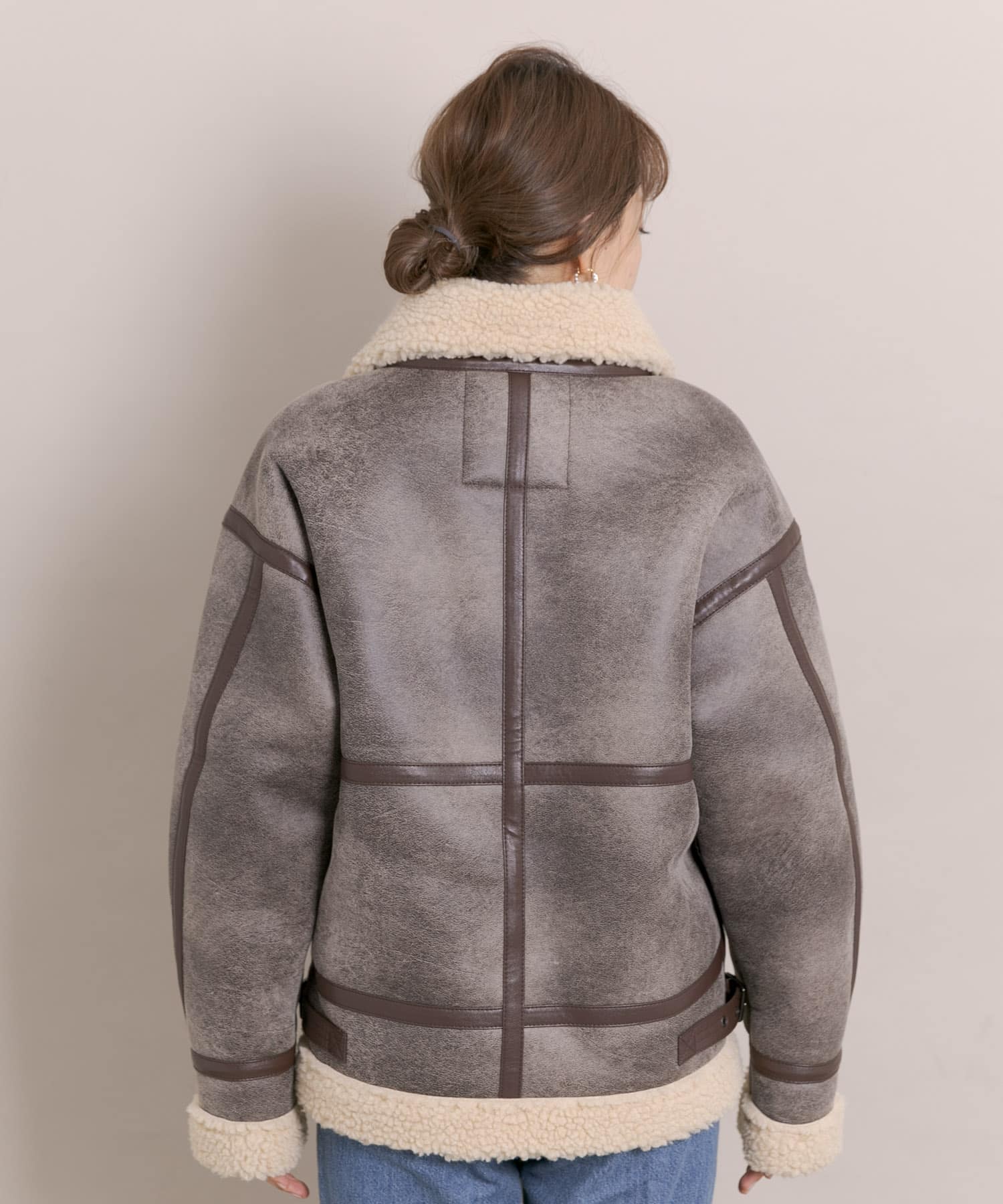 JUNGWOO FUR corp ムートン　フライトジャケット　type B-3 フライトジャケット TYPE B-3 JUNGWOO FUR CORP