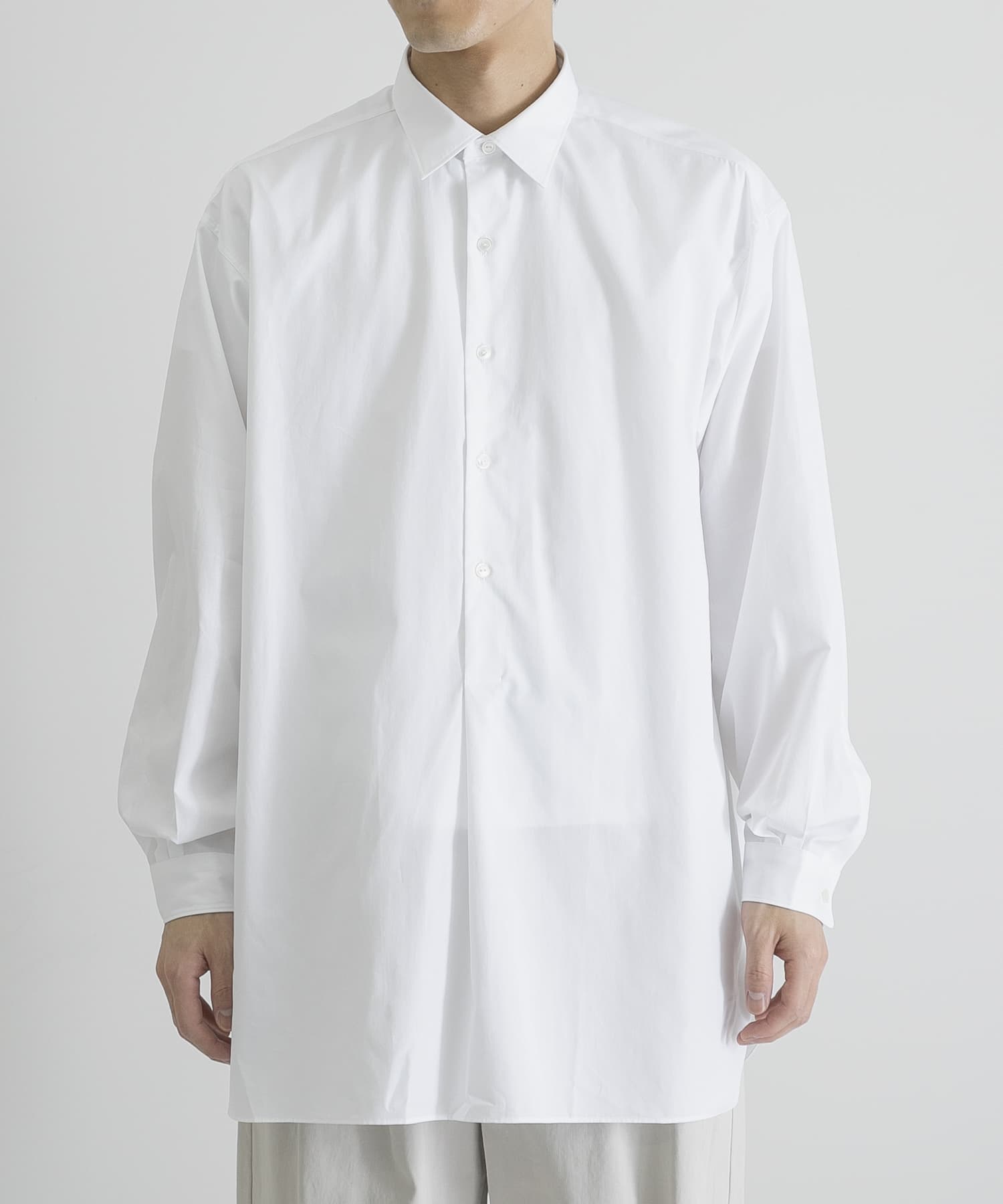 A PRESSE Pullover Granpa Shirts[SAP0208AH-BSM24]｜URBAN