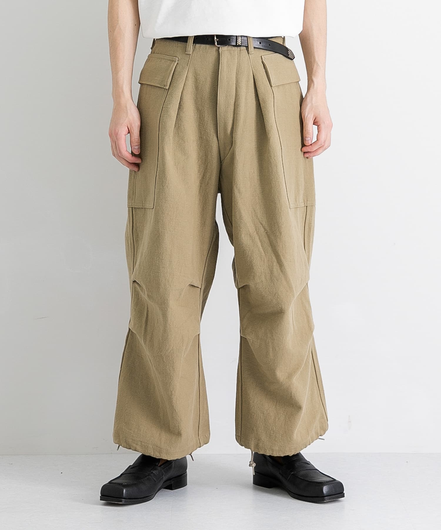 HERILL 1LDK EX Denim Cargopants BLACK - www.pracheenkalakendra.org