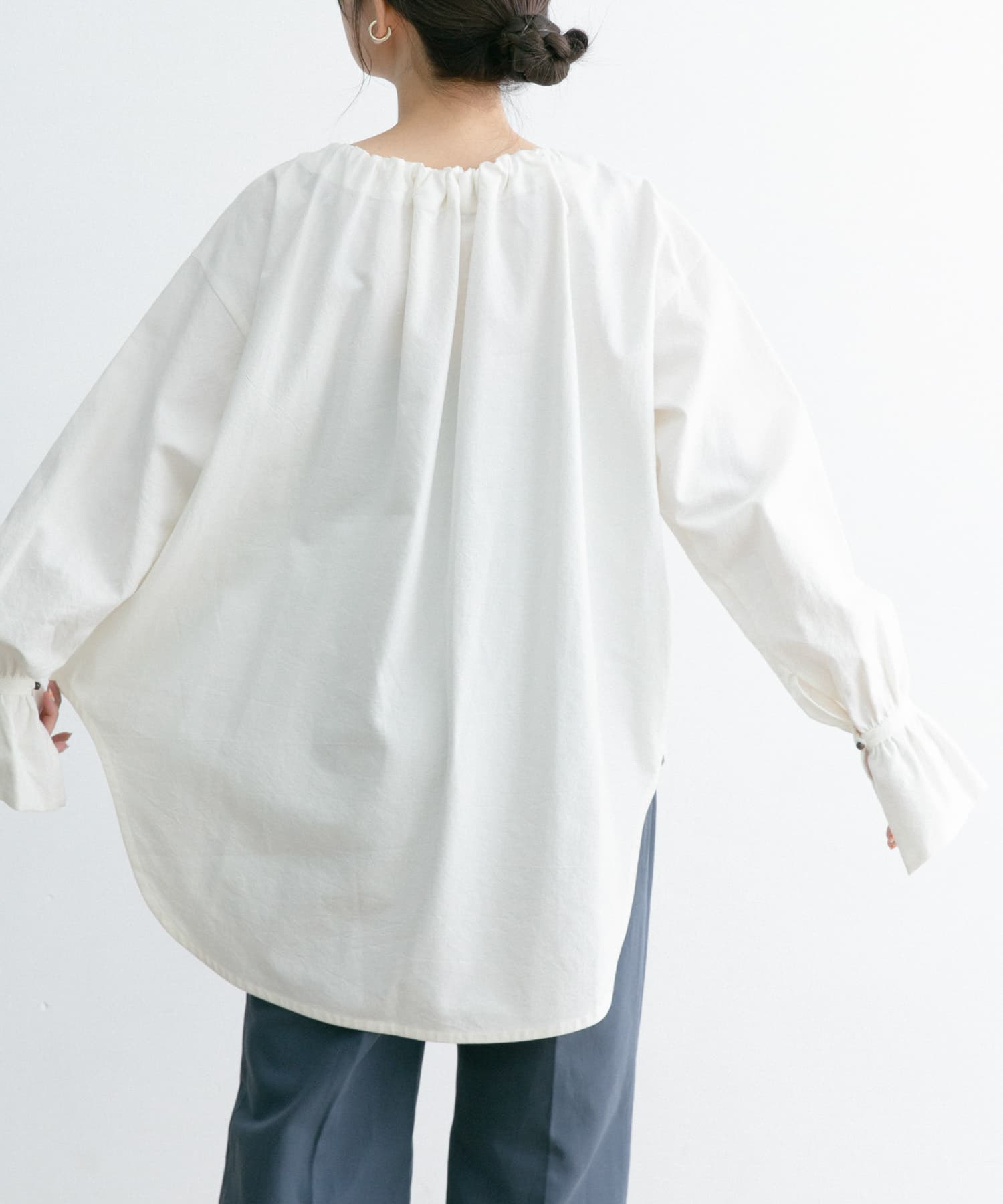 ESLOW DRAWSTRING SHIRT[A2021FB209-RL24]｜URBAN RESEARCH公式ファッション通販