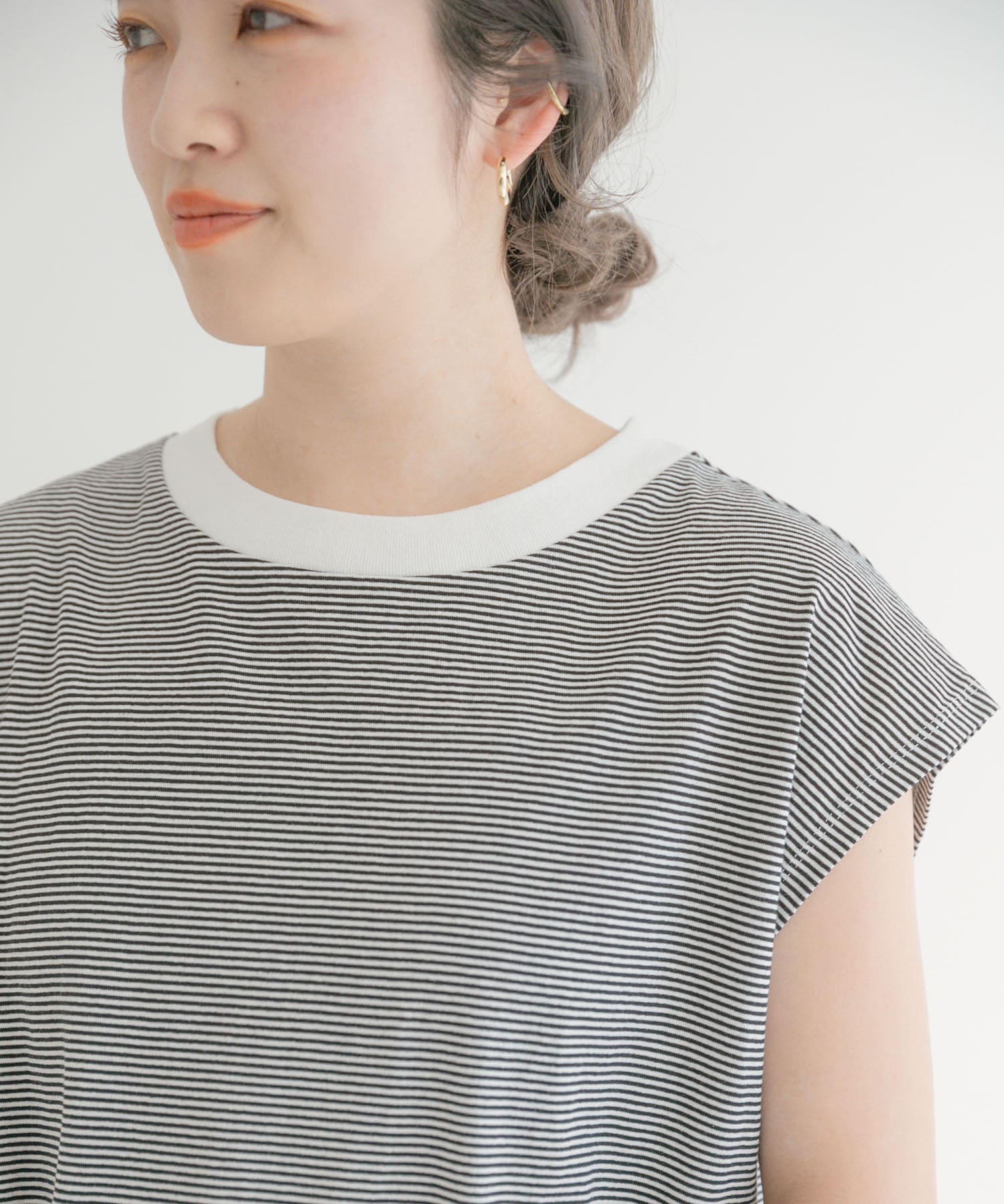 クルーネックボーダーノースリーブTシャツ[IT25-21B005]｜URBAN RESEARCH公式ファッション通販