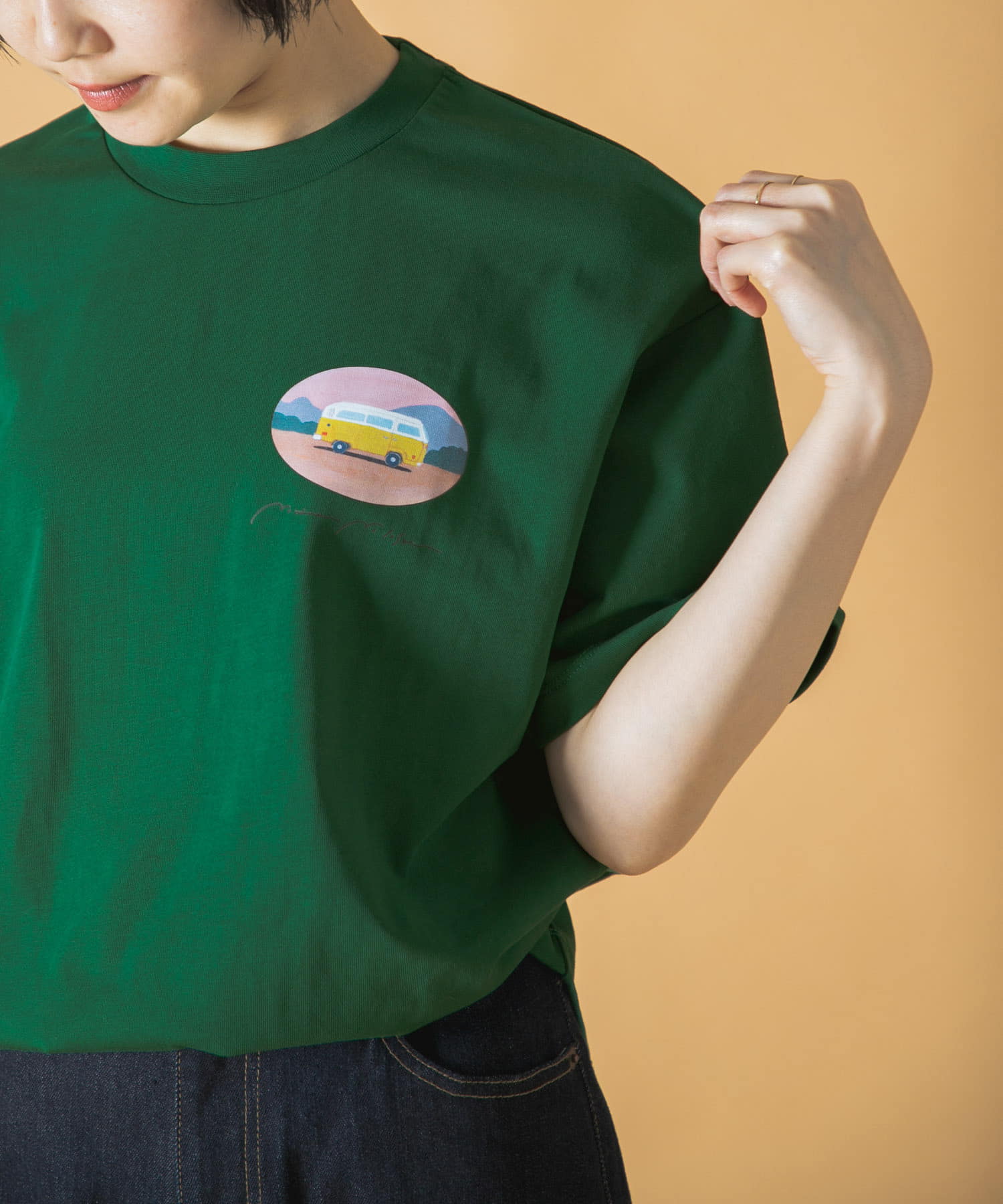 別注』Common Noun×DOORS kanaakiyama movie t-shirts[C2017-399-DW25 