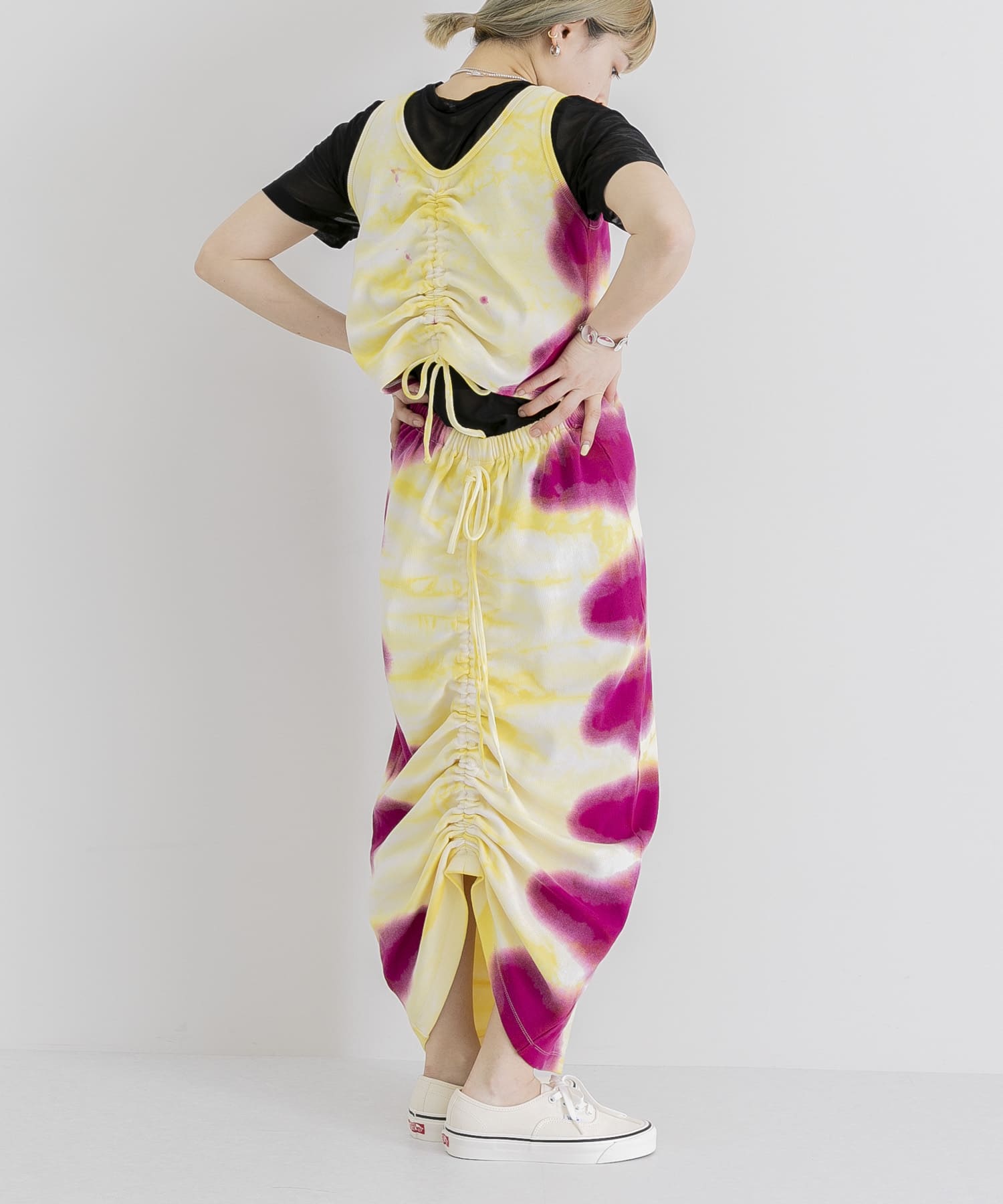 iI tie dye gather onepiece[iI-CS04-BSL25]｜URBAN RESEARCH公式 