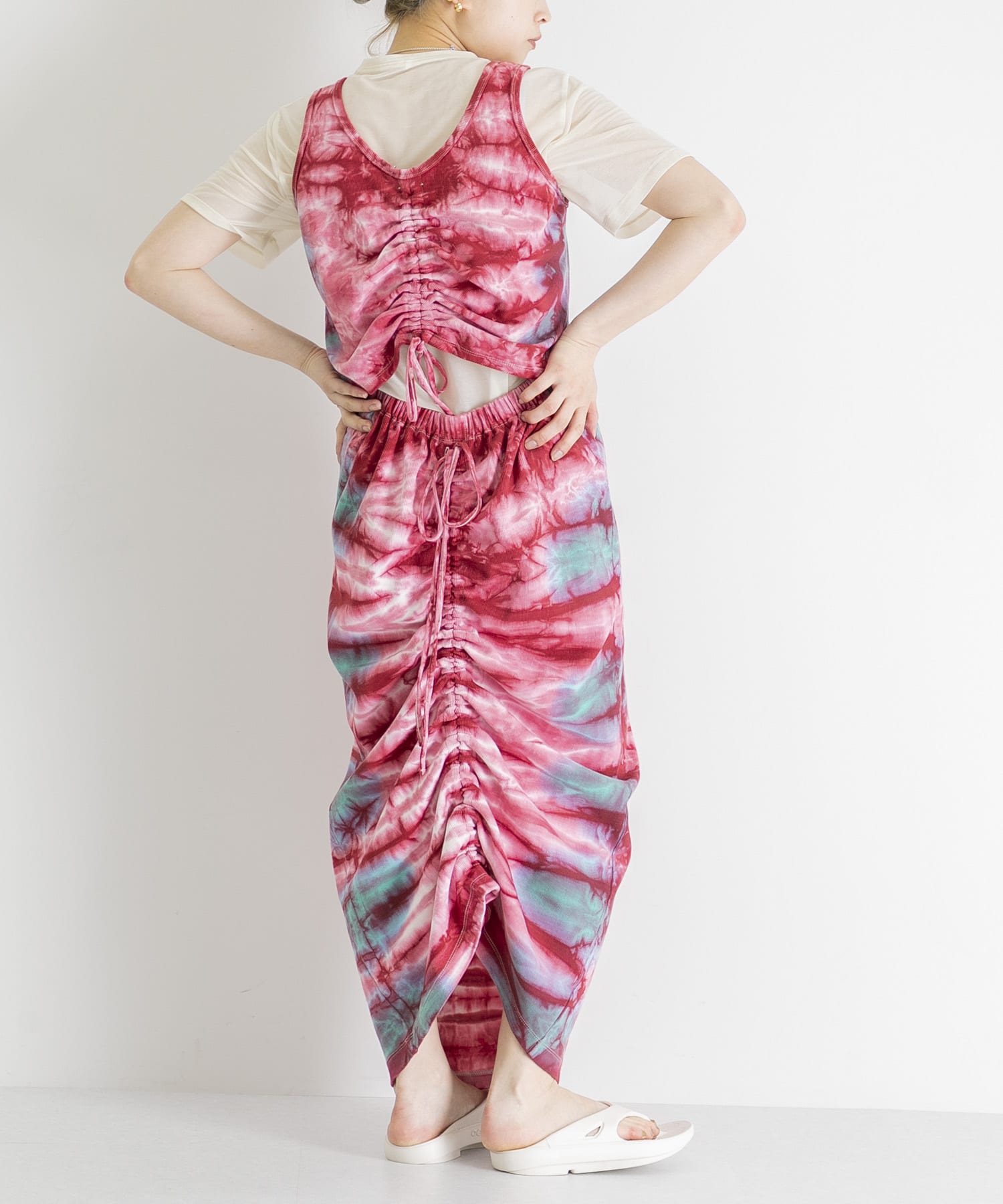 iI tie dye gather onepiece[iI-CS04-BSL25]｜URBAN RESEARCH公式