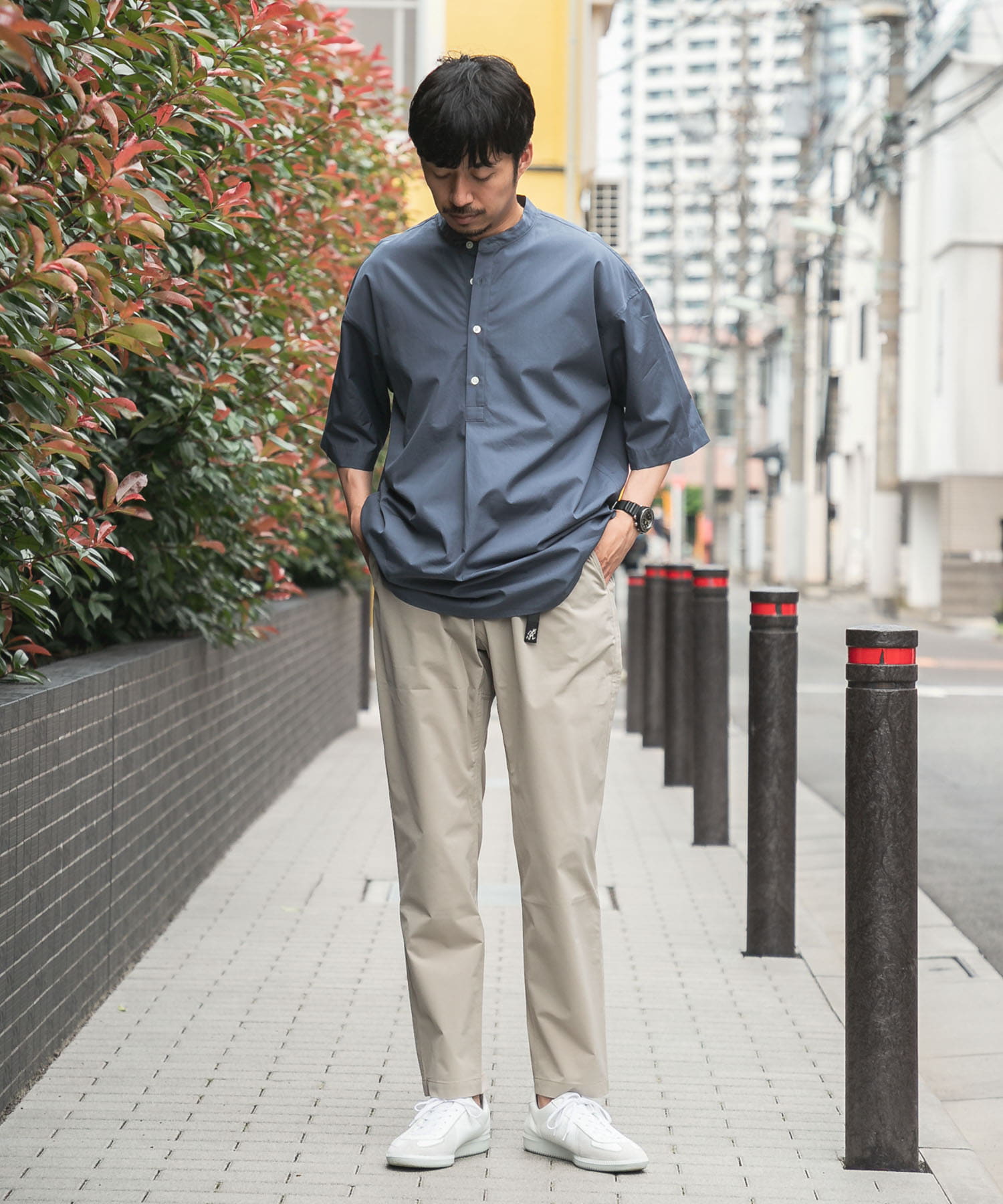 別注』GRAMICCI SOLOTEXドライタッチギャバパンツ[UR26-14H001