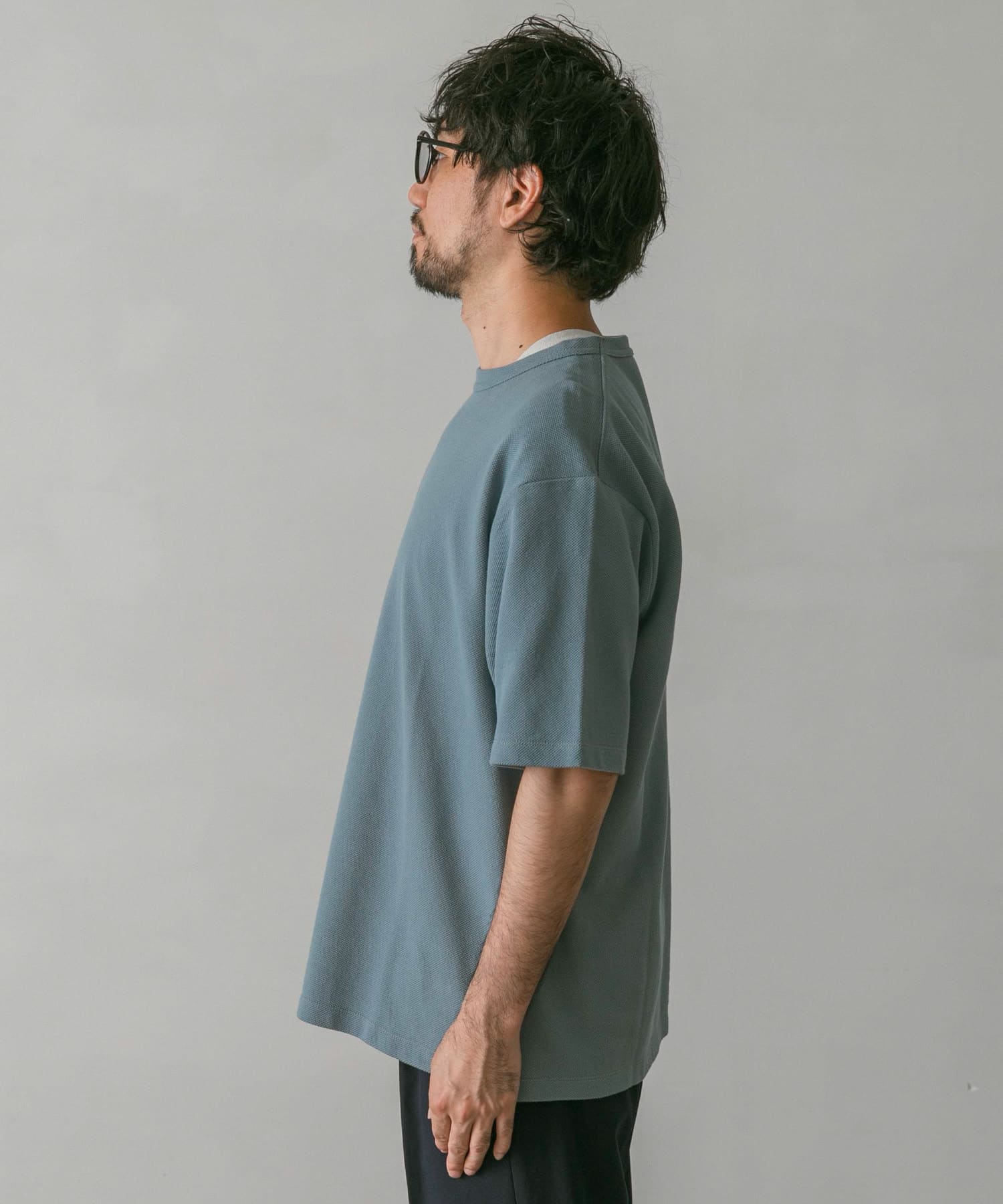 XLサイズ/WEB限定』ライト鹿の子ショートスリーブTシャツ[DR25-11X540 