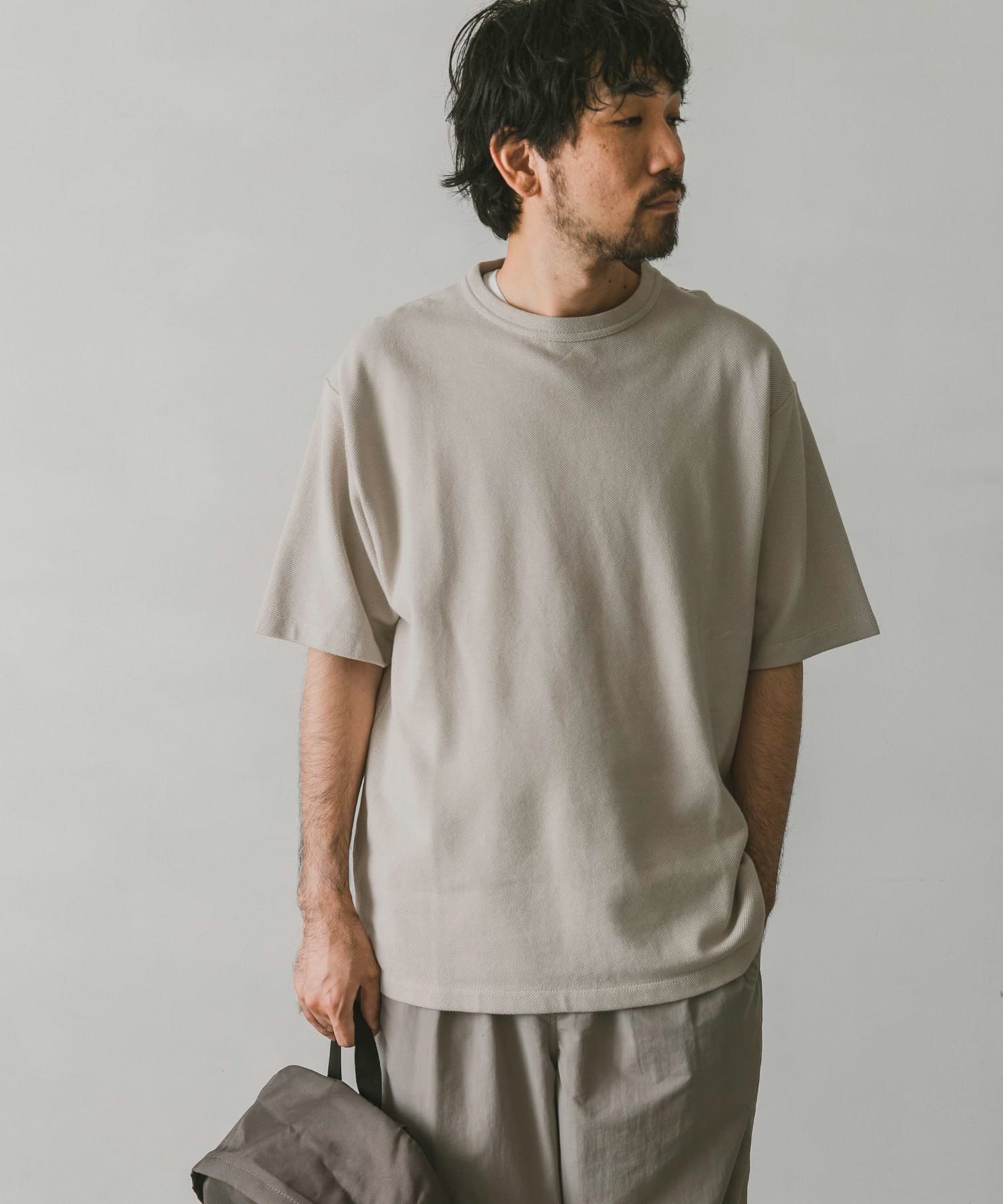 XLサイズ/WEB限定』ライト鹿の子ショートスリーブTシャツ[DR25-11X540 
