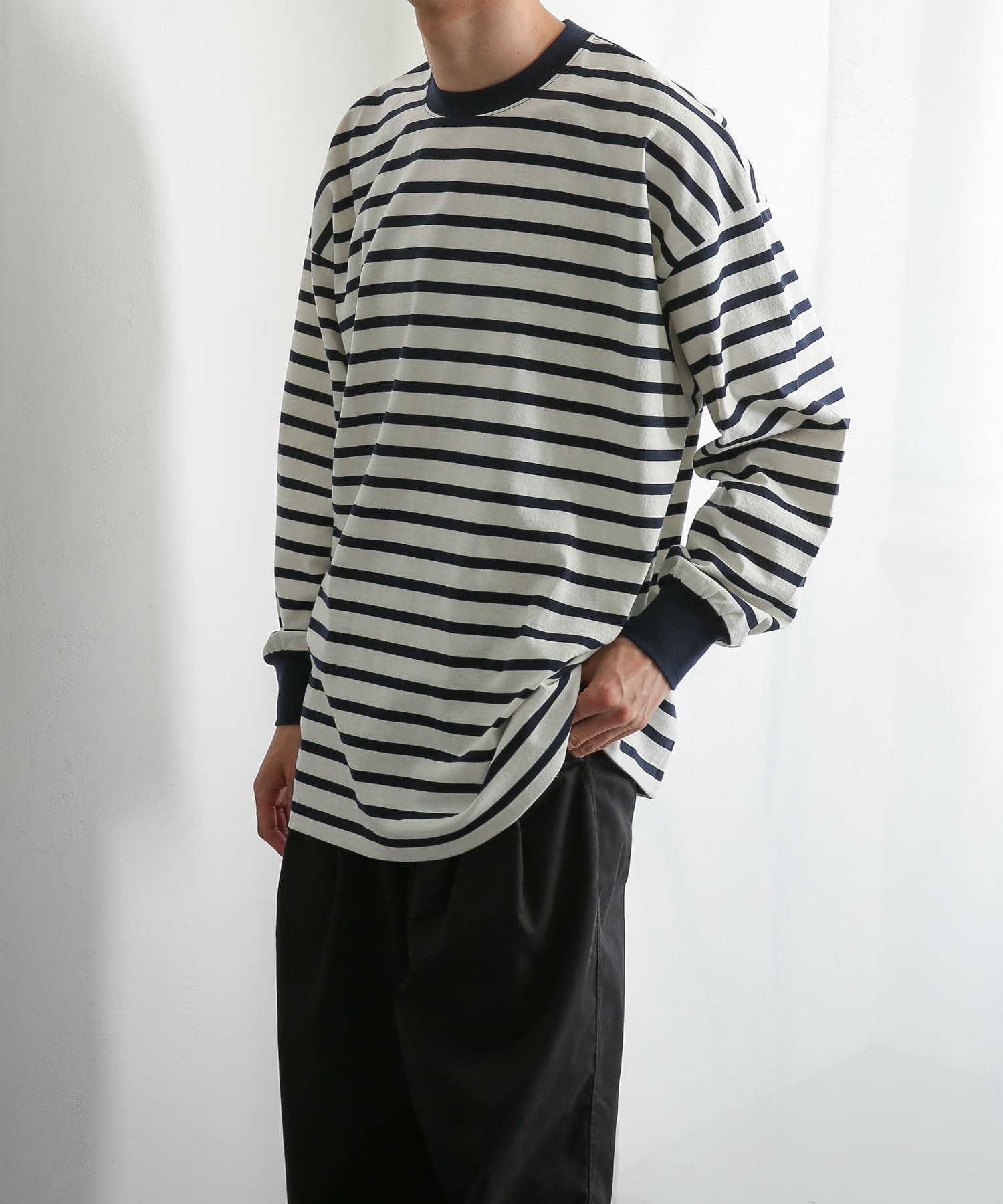 ボーダーエクストラルーズロングTシャツ[AA26-11B013]｜URBAN RESEARCH公式ファッション通販