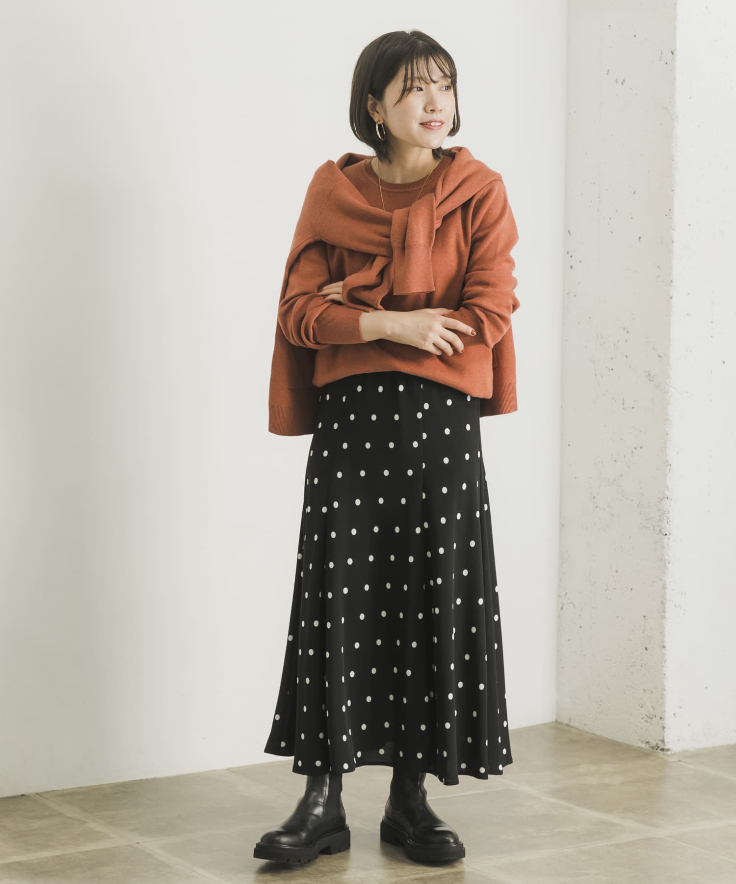 ドット柄マーメイドスカート[UR26-25C006]｜URBAN RESEARCH公式ファッション通販